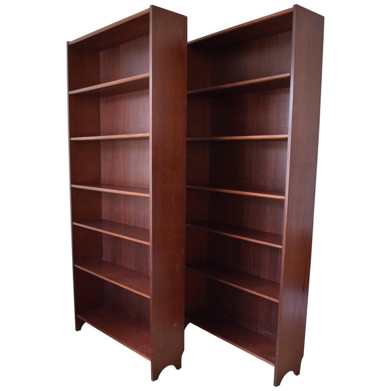 Danish Teak and Rosewood Bookshelves at 1stDibs