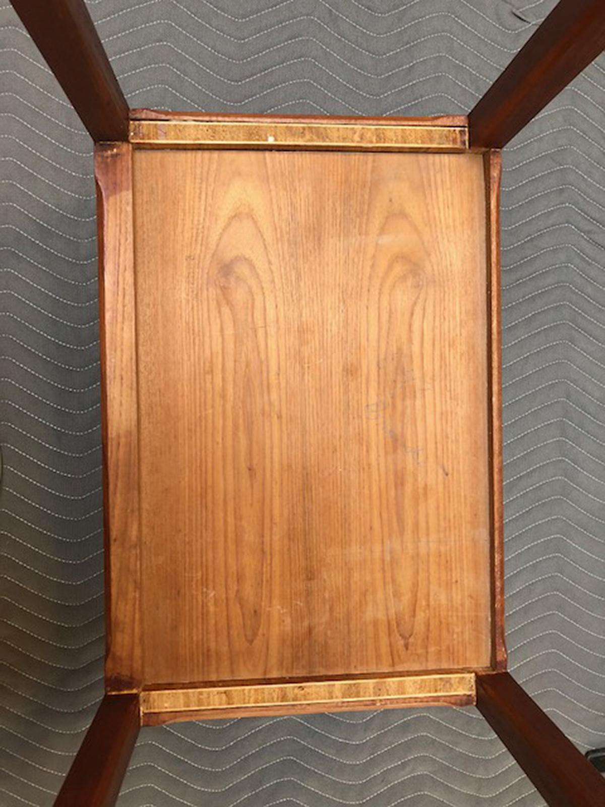 Danish Teak and Rosewood Side Table Designed for the Rigspolitiet Headquarters For Sale 9