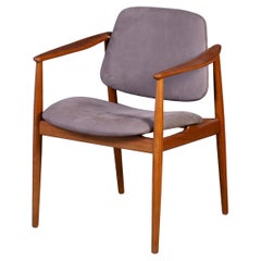 Danish Teak Armchair by Arne Vodder for Bovirke, 1950s