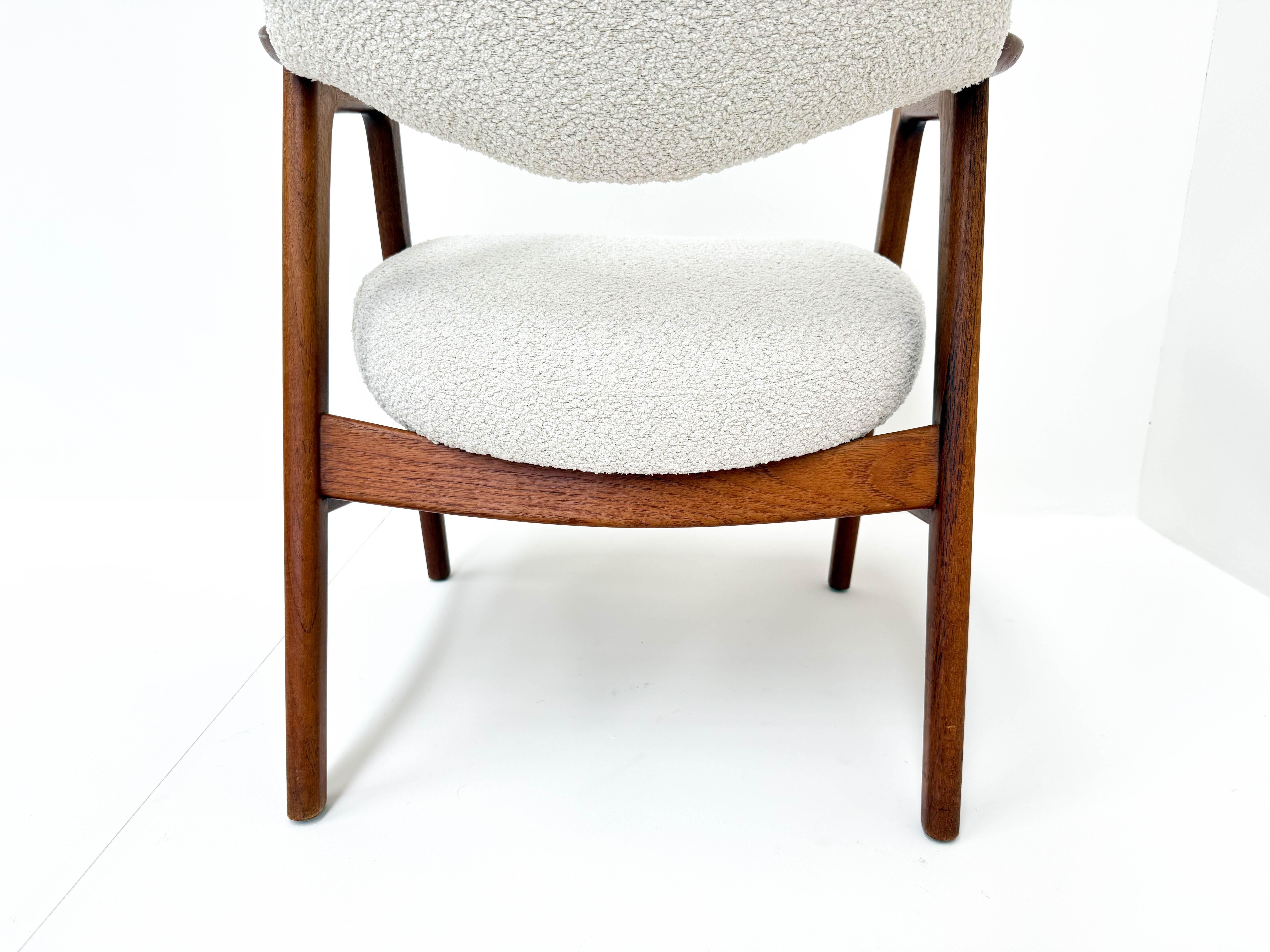 Danish Teak Armchair by Erik Kirkegaard, Model 42, 1960s For Sale 4
