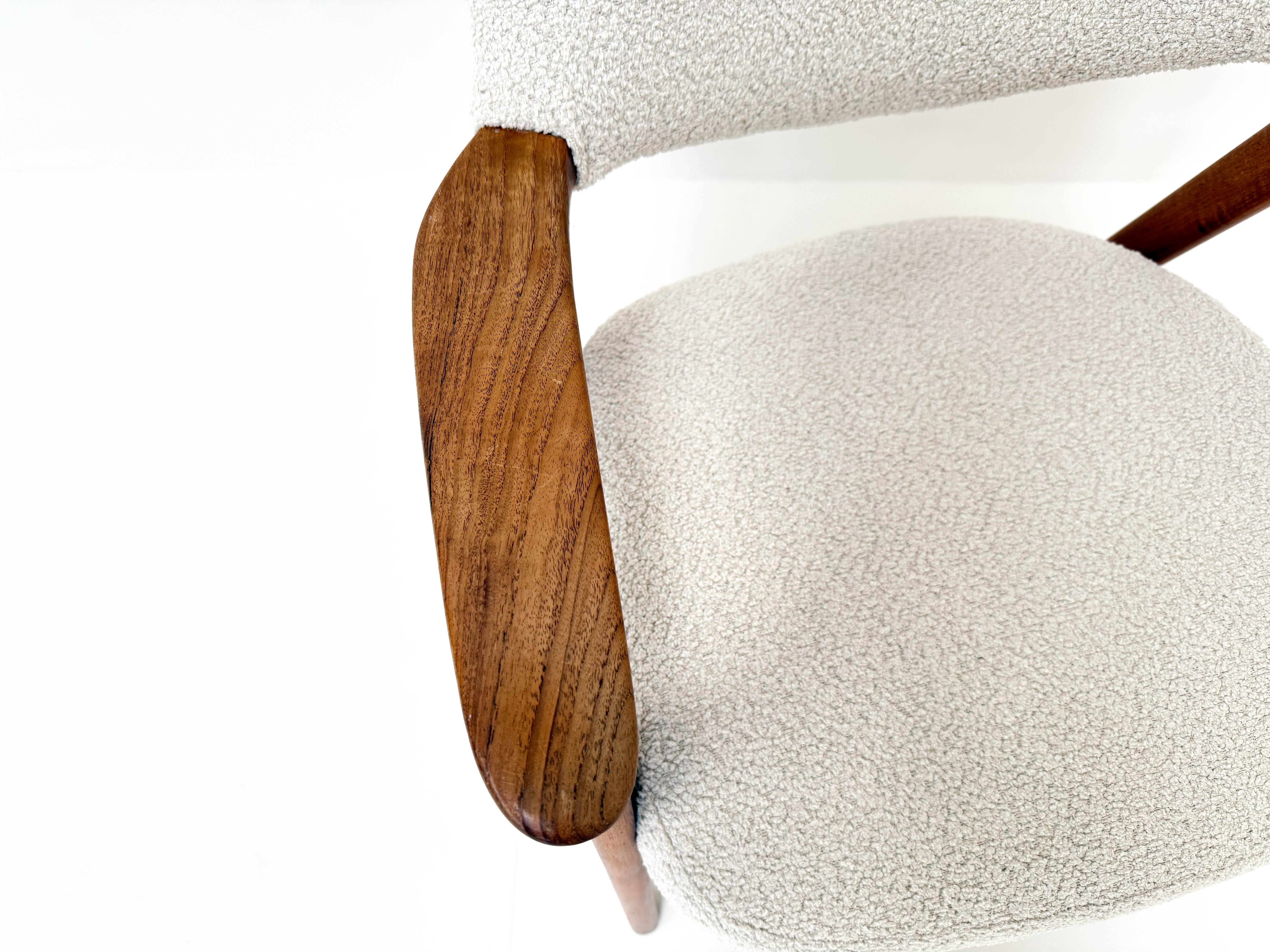 Danish Teak Armchair by Erik Kirkegaard, Model 42, 1960s For Sale 5