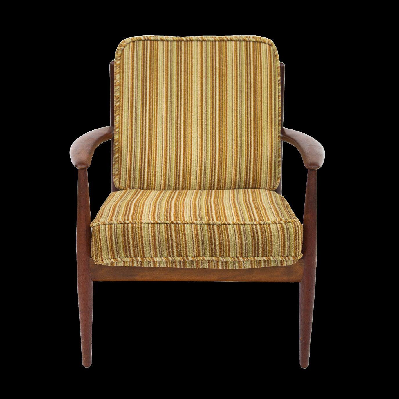 Danish Teak Armchair by Grete Jalk For Sale 1