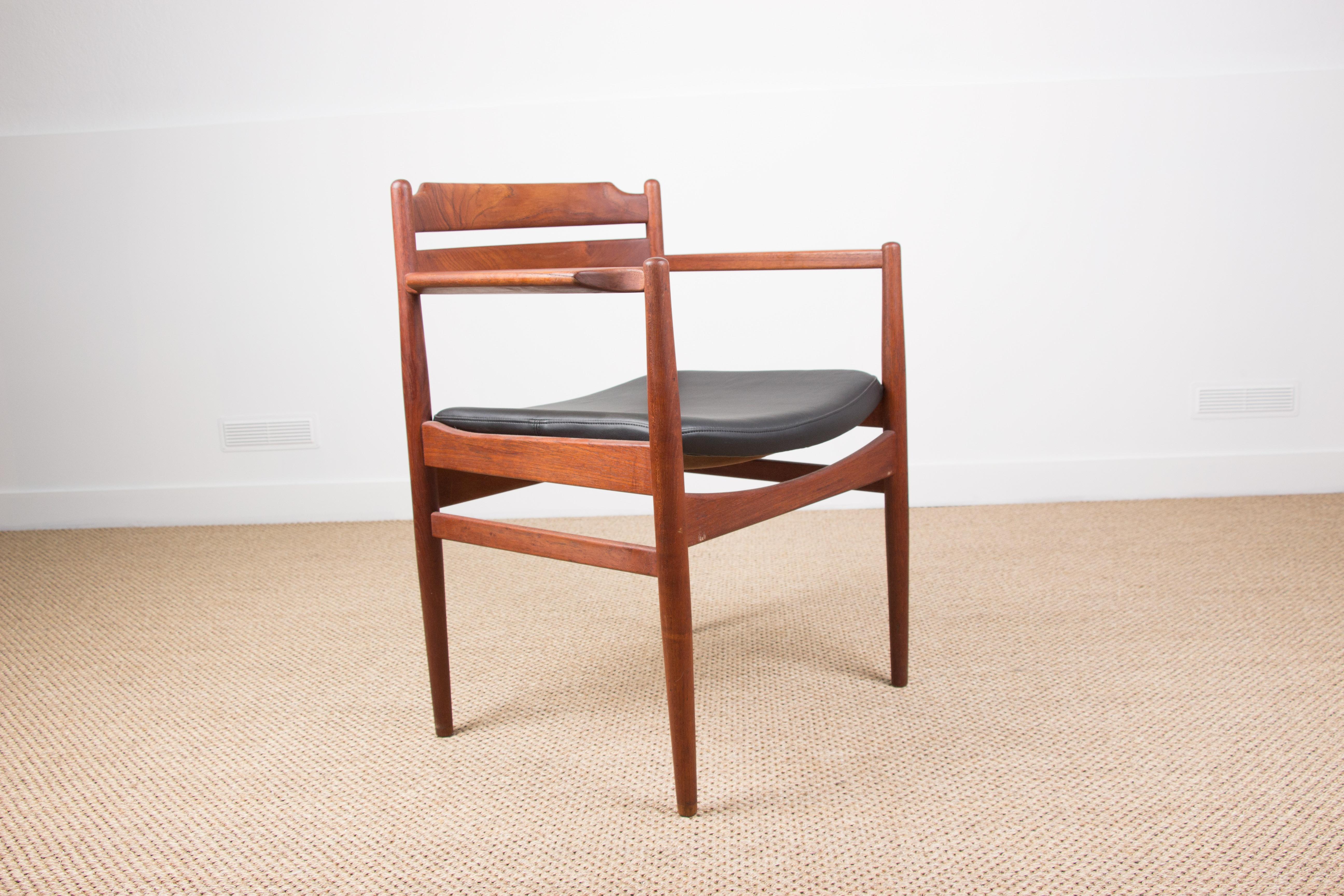 Danish Teak Armchairs by Poul Volther for Sorø Stolefabrik, 1960s, Set of 2 In Excellent Condition In JOINVILLE-LE-PONT, FR