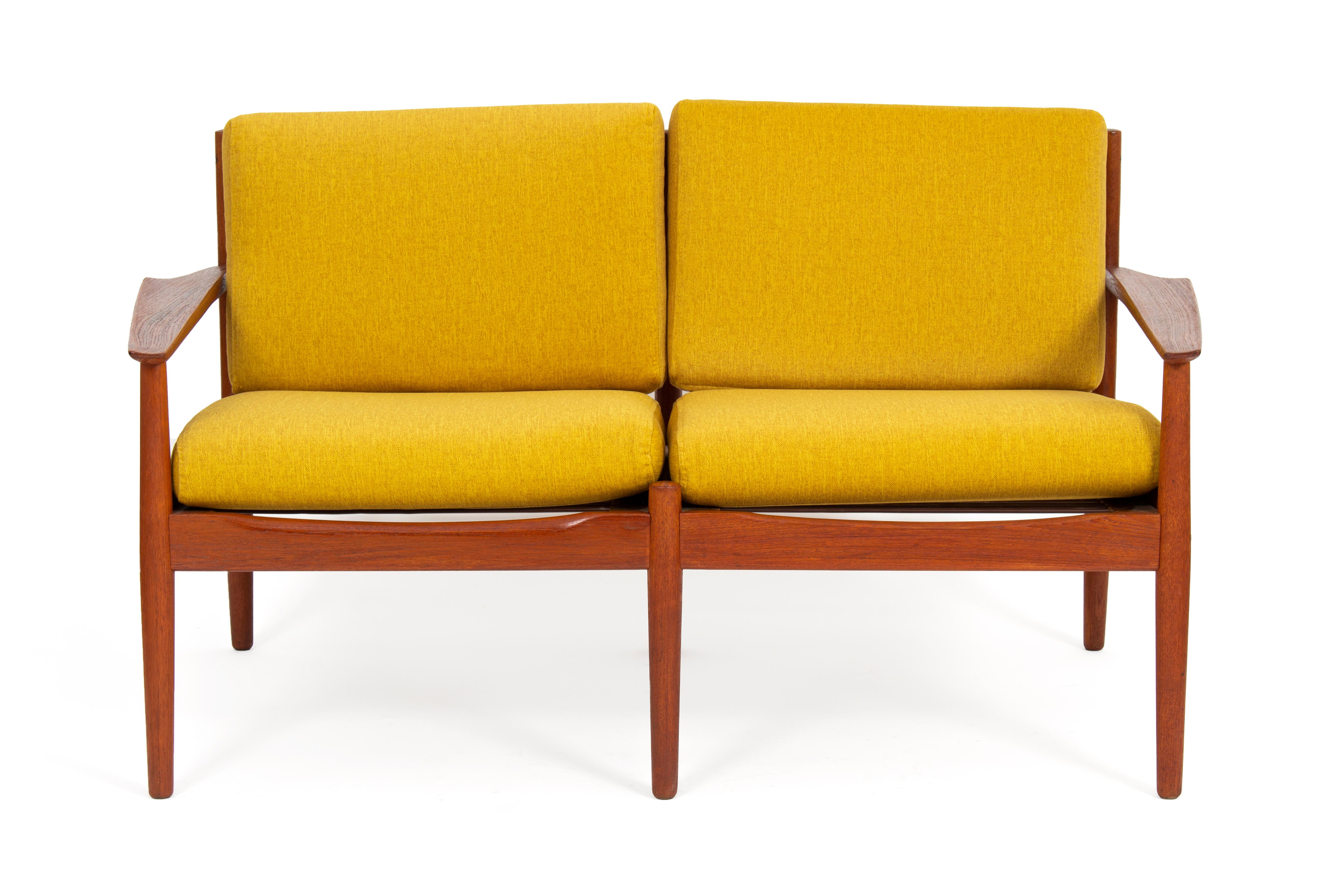 Mid-Century Modern Danish Teak Arne Vodder Sofa Set for Glostrup Møbelfabrik, 1960s For Sale