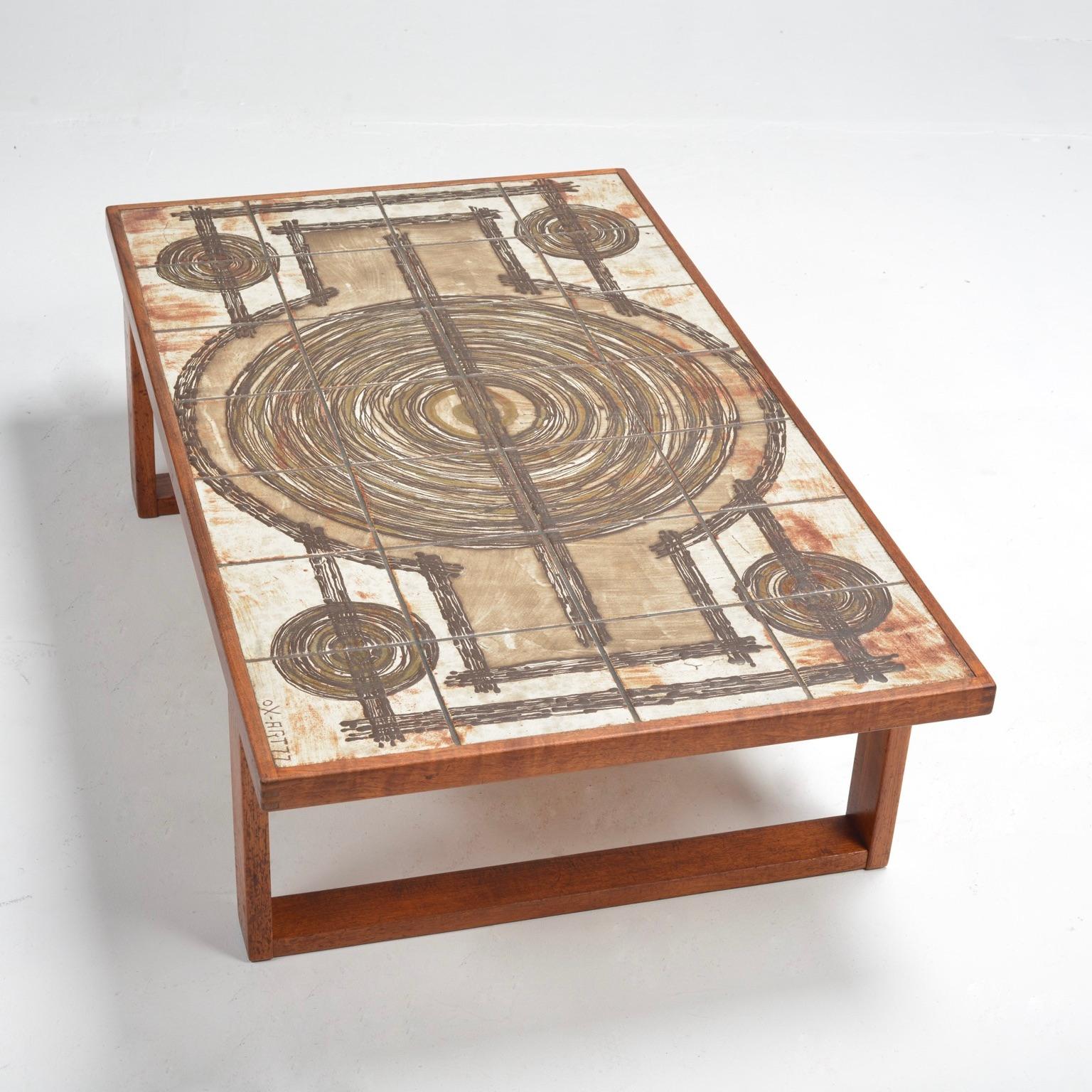Divano o tavolino in teak danese di Ox Art in vendita 2