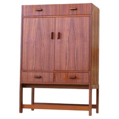 Danish teak bar cabinet 1960s