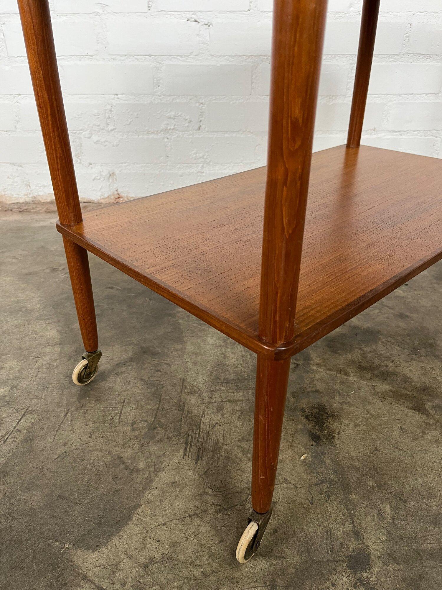 Danish Teak Bar Cart 5