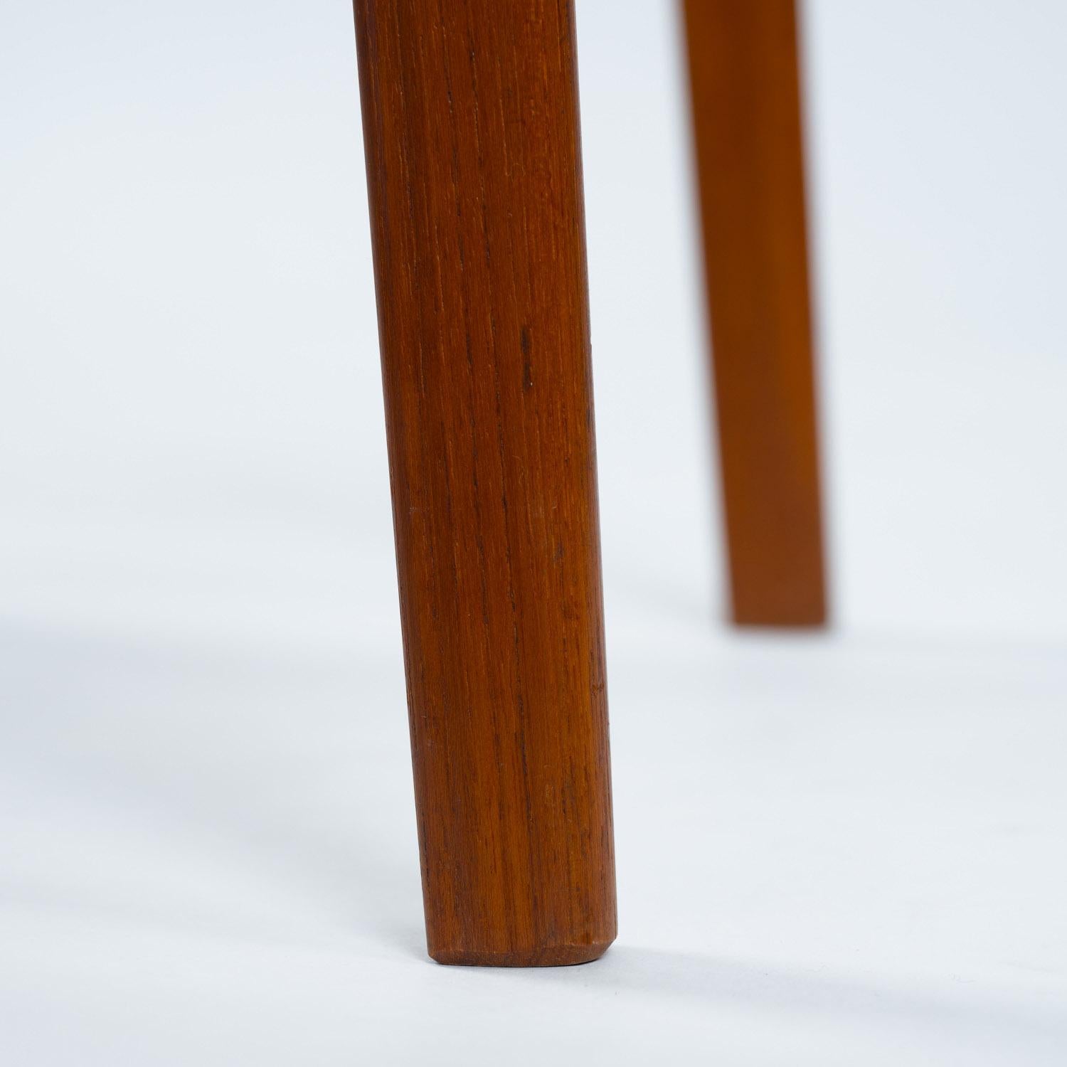 Dänische Barhocker aus Teakholz von Erik Buch für Dyrlund, Dänemark 1960er Jahre, 3er-Set im Angebot 3