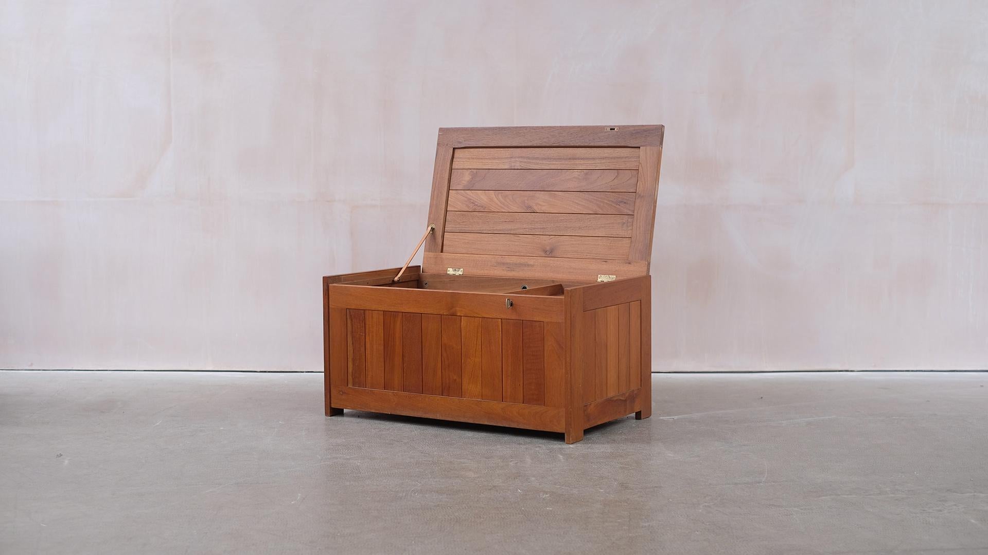 Danish Teak Blanket Box by Randers In Good Condition In Epperstone, Nottinghamshire