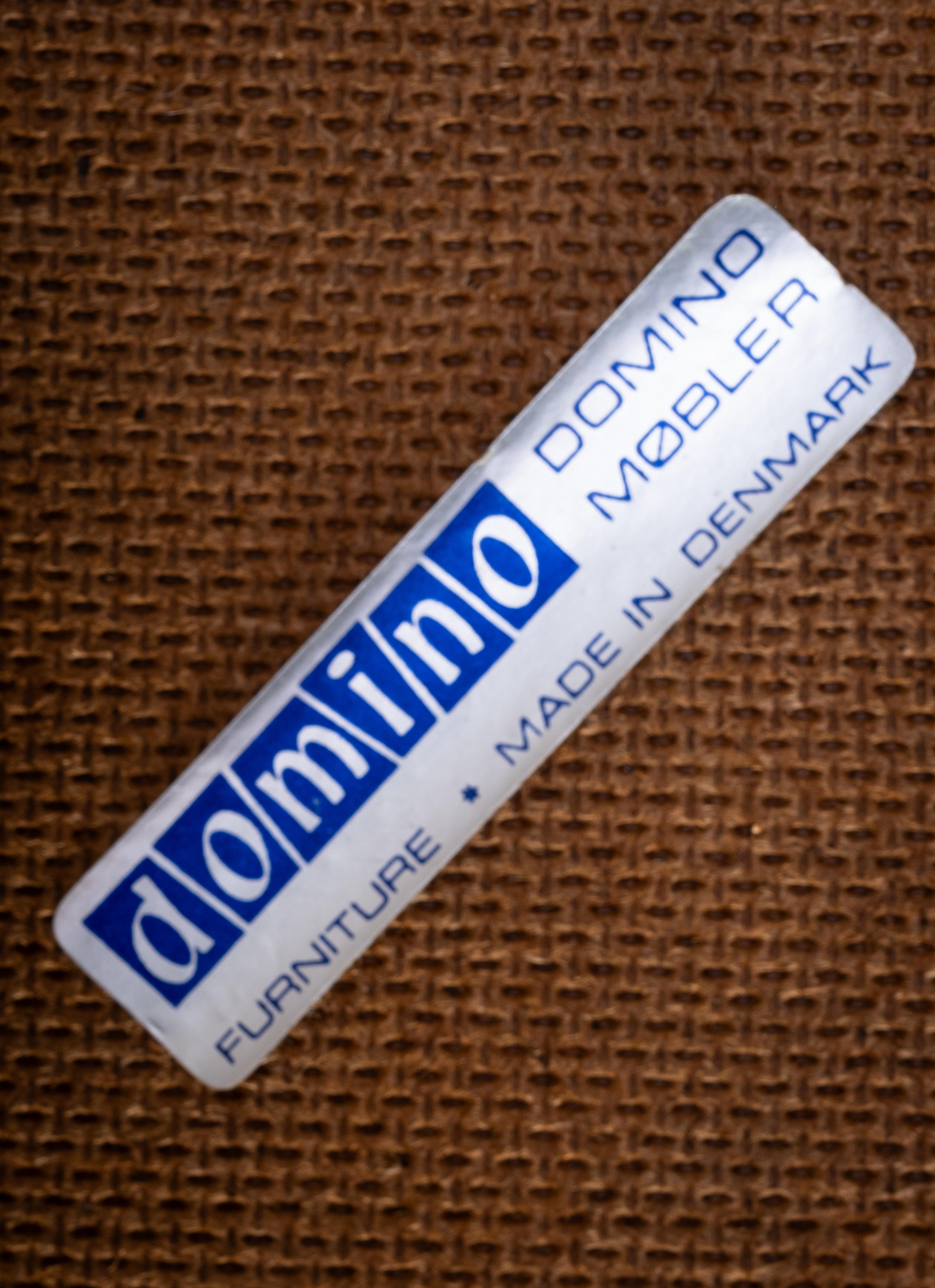 Bibliothèque danoise en teck par Domino, années 1960 en vente 1