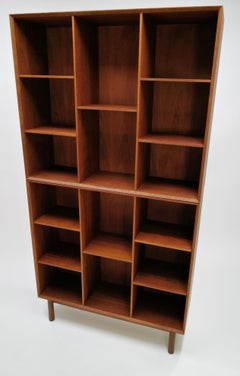Danish Teak Bookcase by Peter Hvidt and Orla Mølgaard-Nielsen