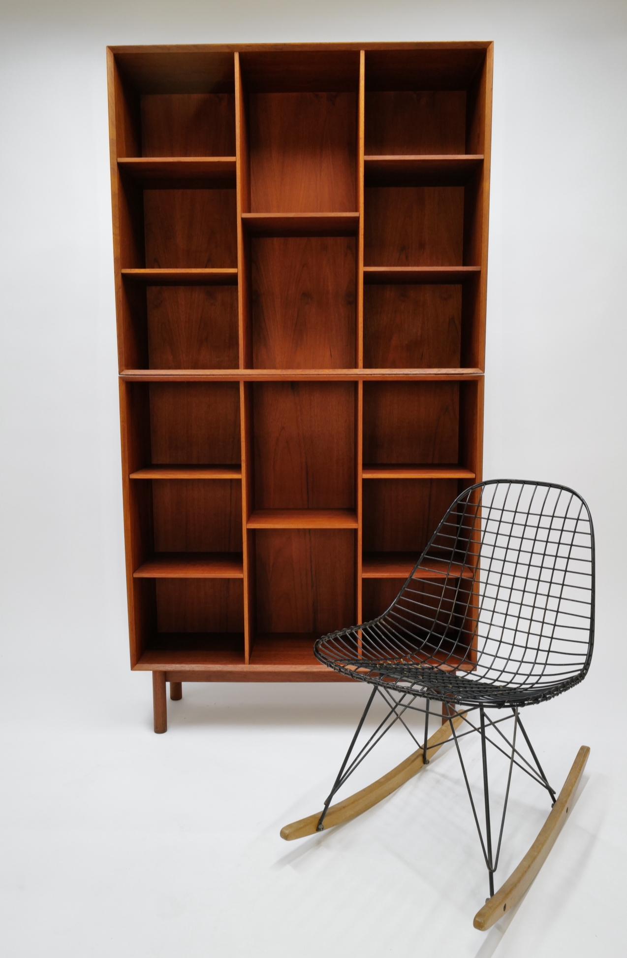 Mid-20th Century Danish Teak Bookcase by Peter Hvidt and Orla Mølgaard-Nielsen 