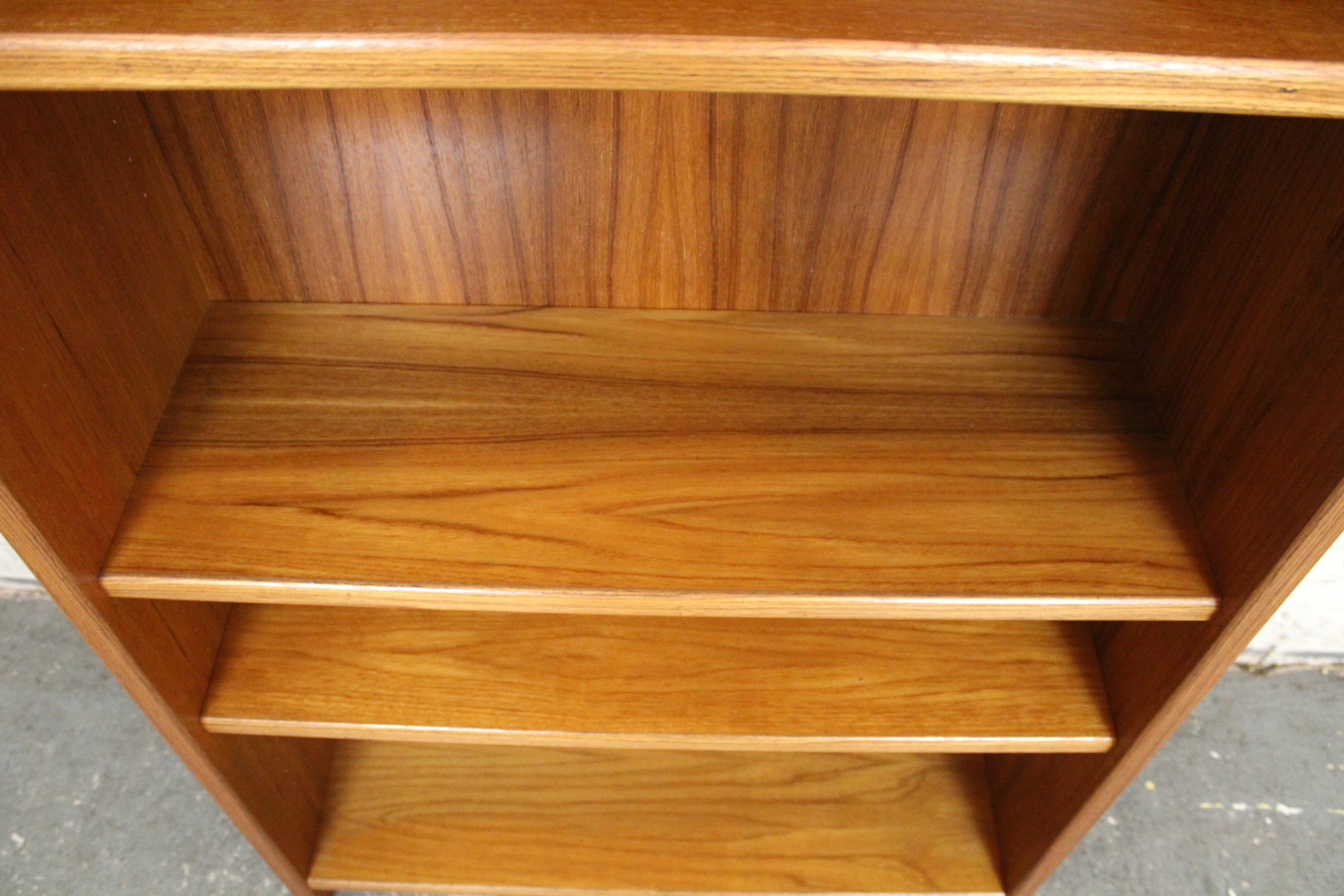 Danish Teak Bookcase by Uldum Møbelfabrik For Sale 2