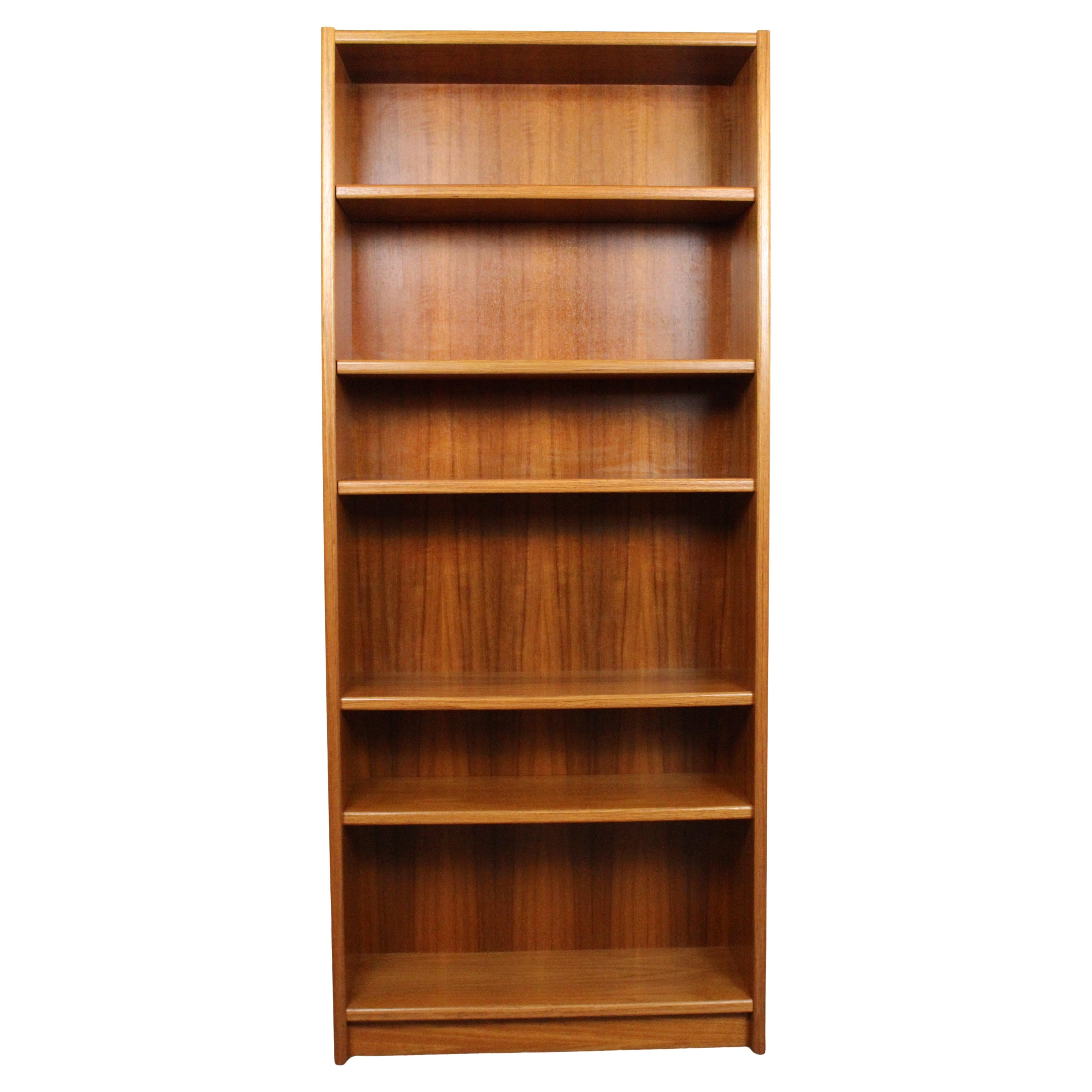 Danish Teak Bookcase by Uldum Møbelfabrik For Sale