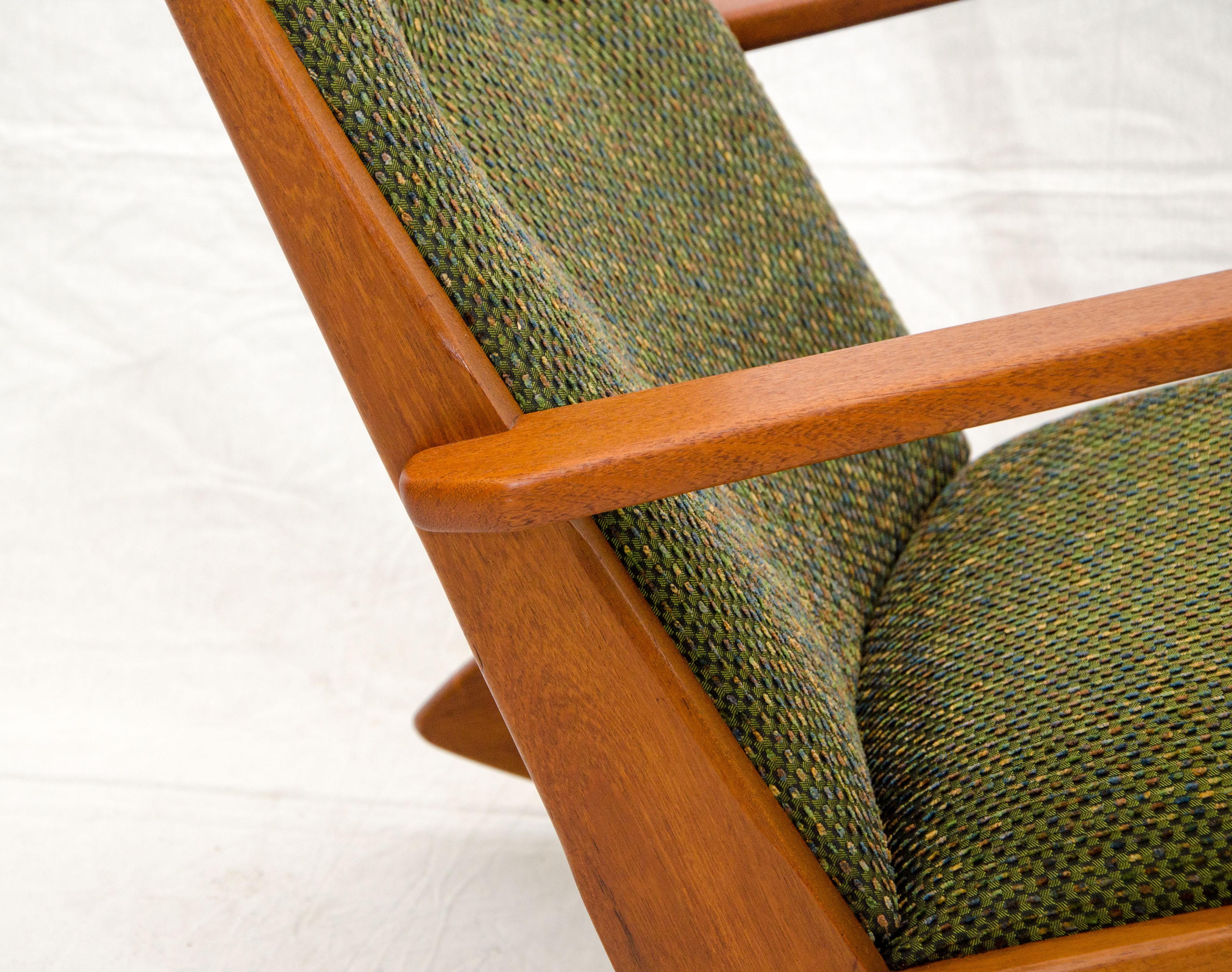 Danish Teak Boomerang Rocking Chair by Holger Georg Jensen 10