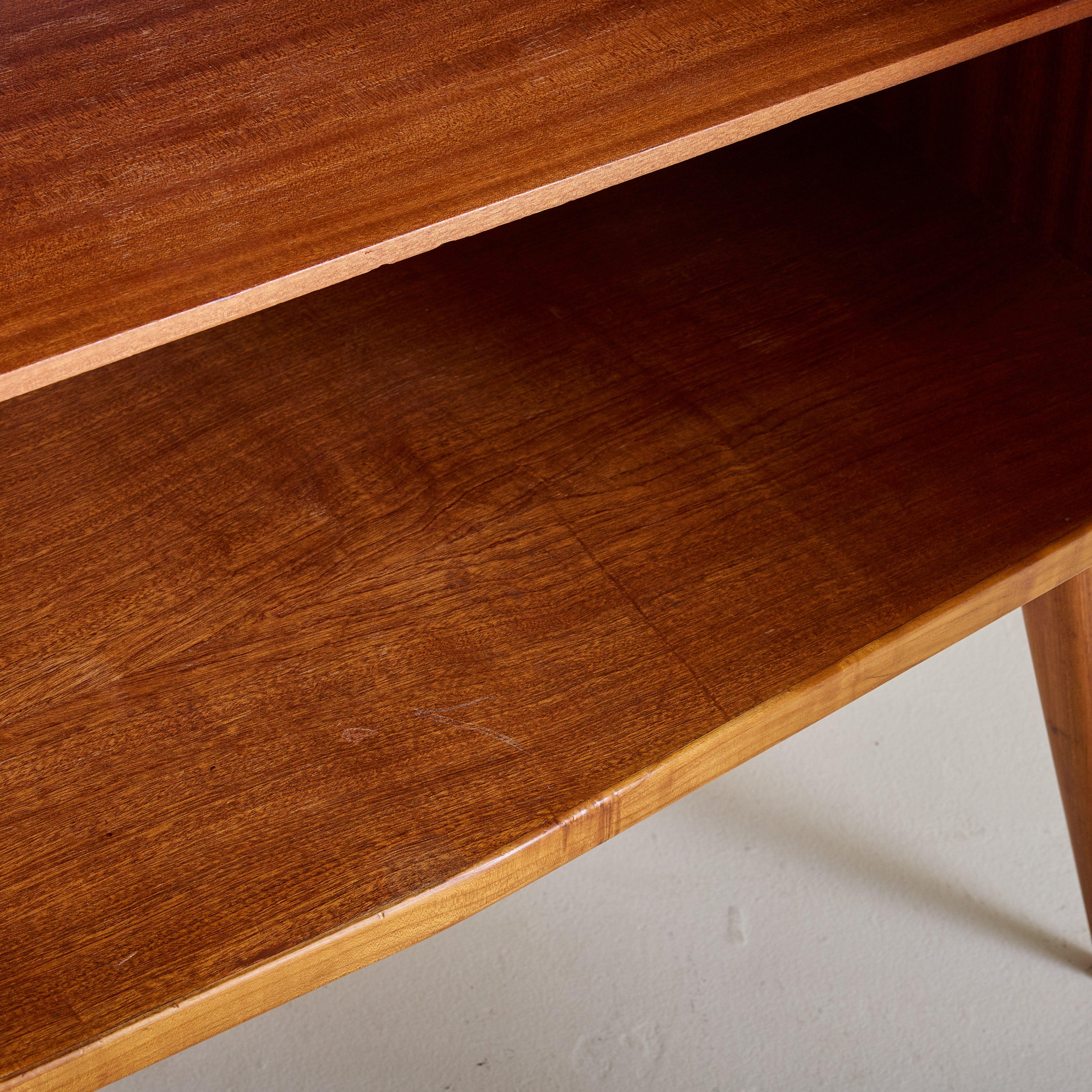 Credenza danese ad arco in teak attribuita a Svend Madsen, anni '60 in vendita 3