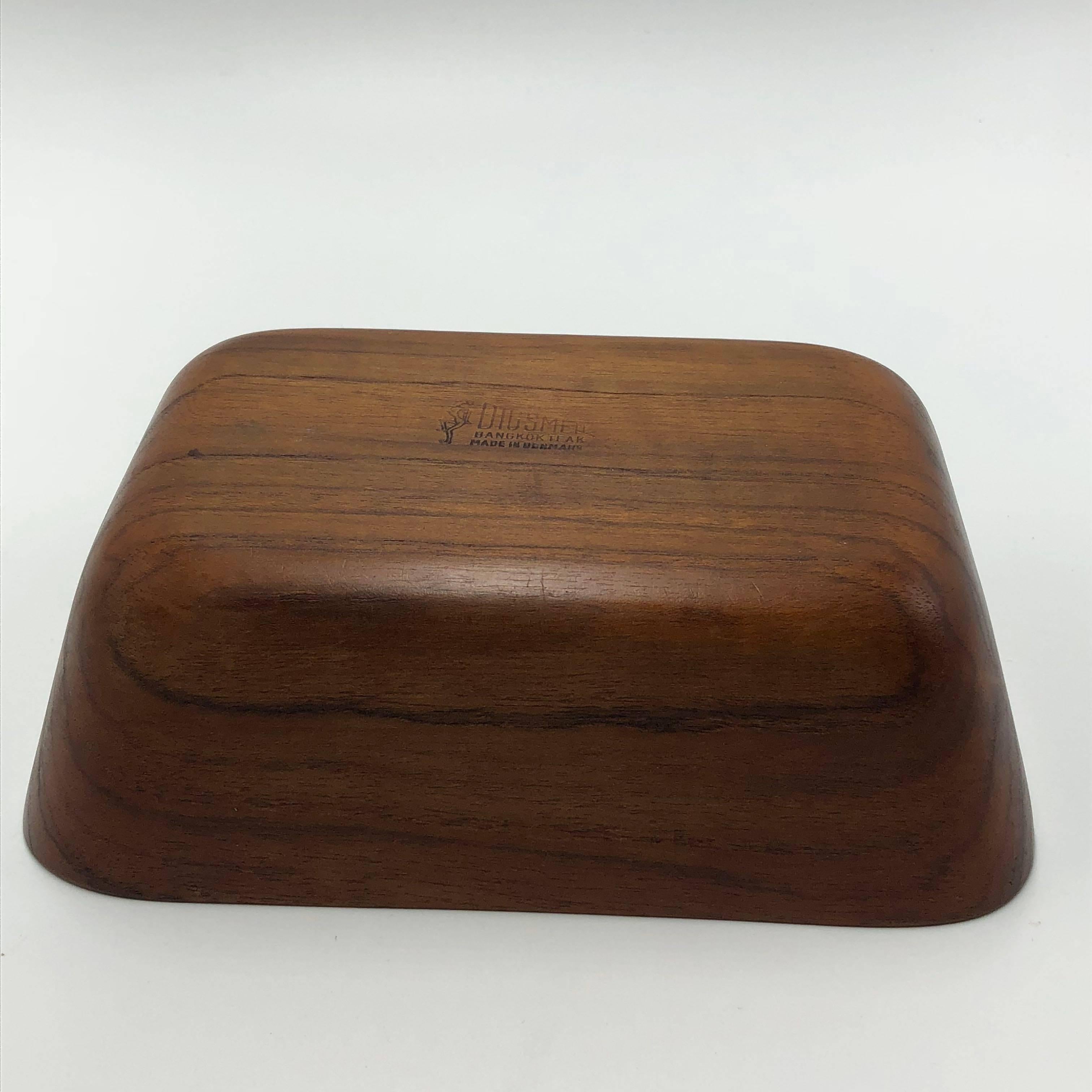 Danish Teak Bowl by Digsmed, 1950s For Sale 1