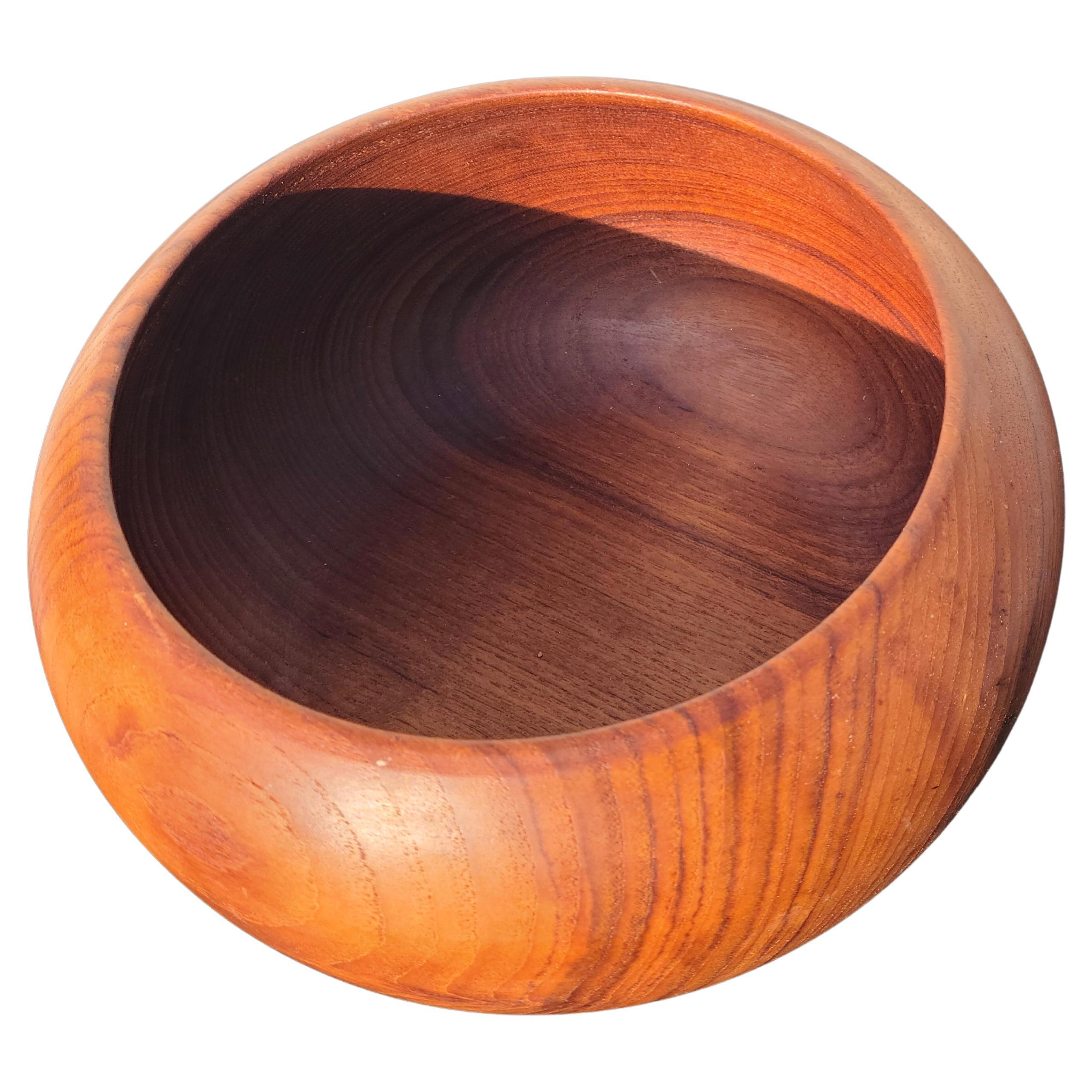Danish Teak Bowl by Frantz V. Lyngby For Sale 1