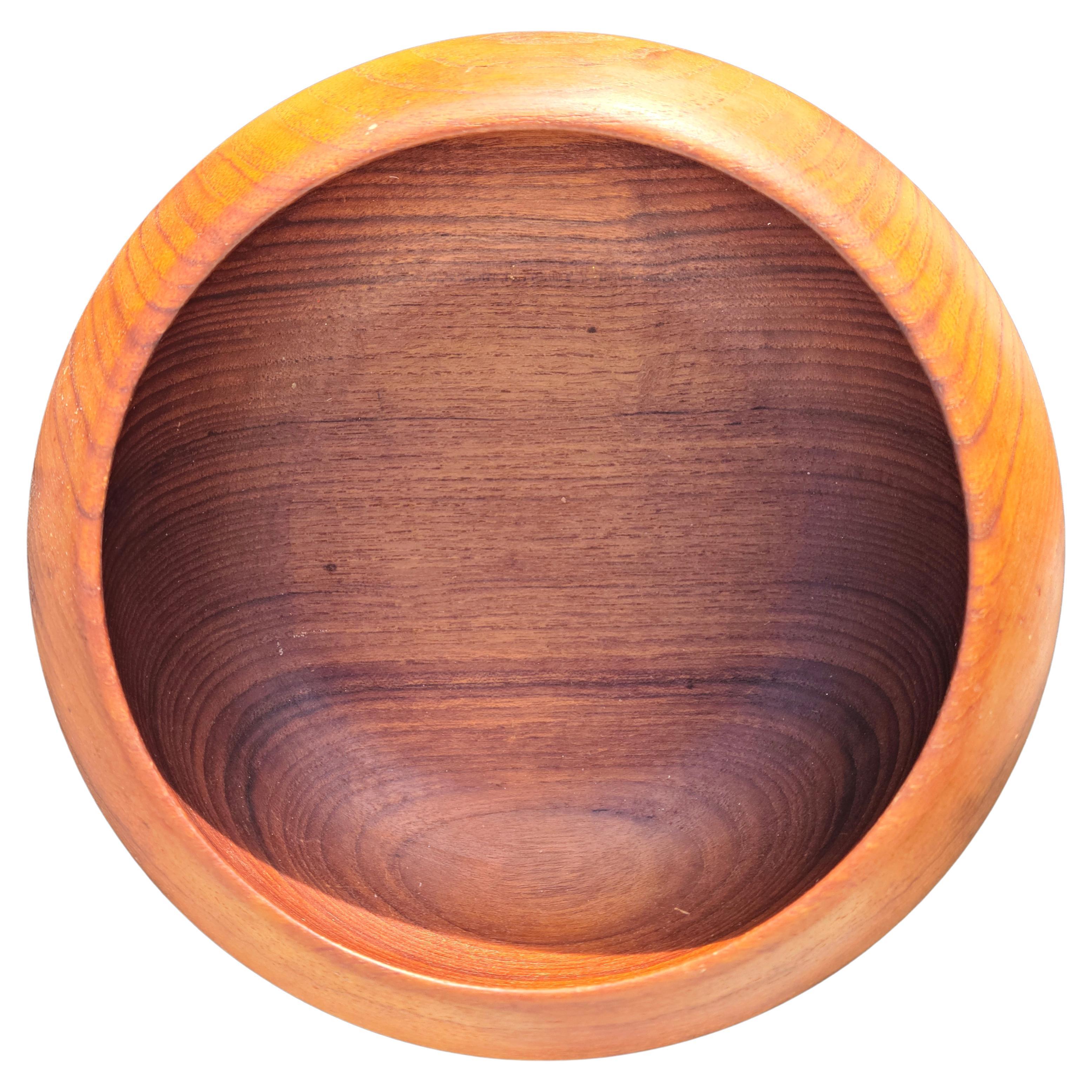 Danish Teak Bowl by Frantz V. Lyngby For Sale 2