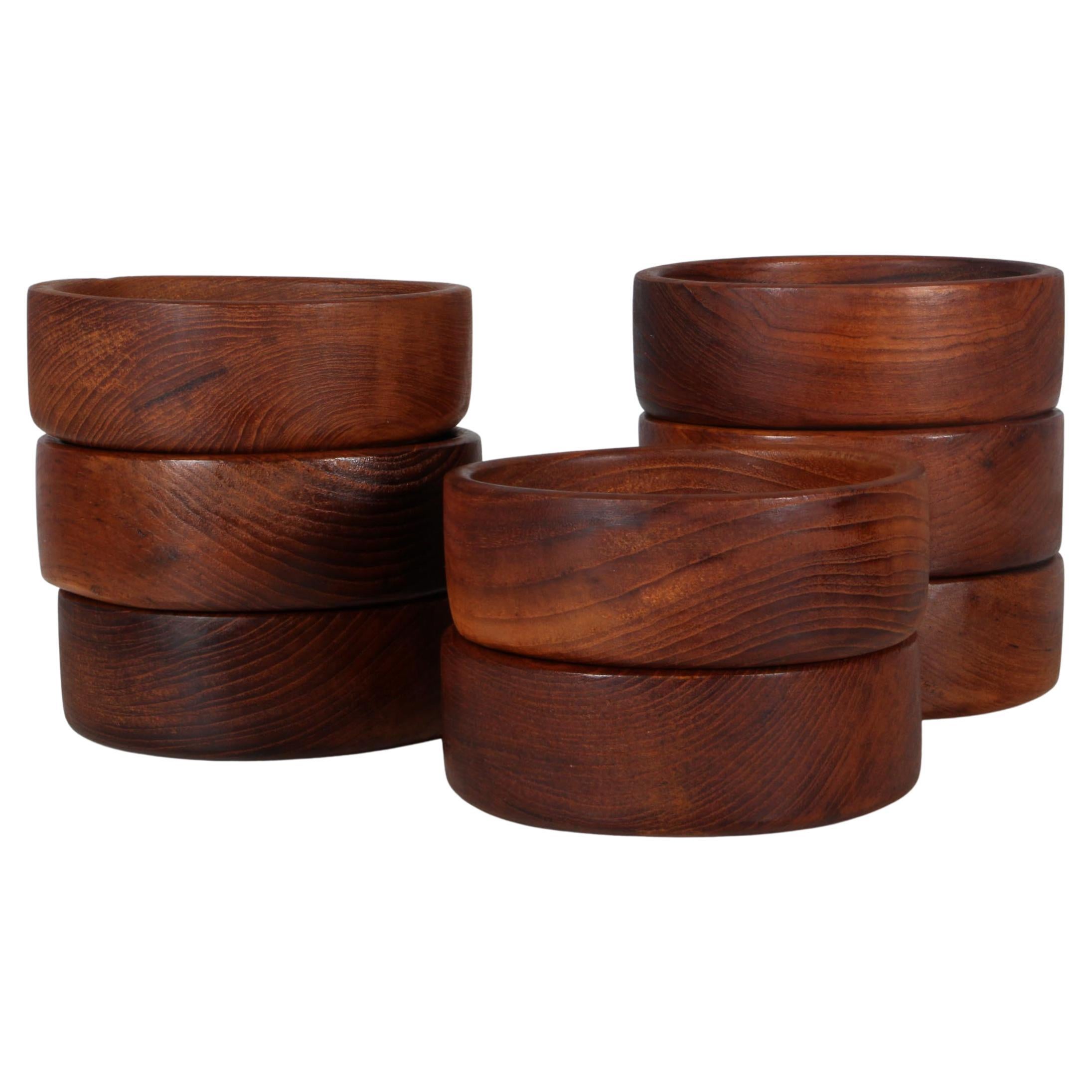 Danish Teak Bowls, 1960s