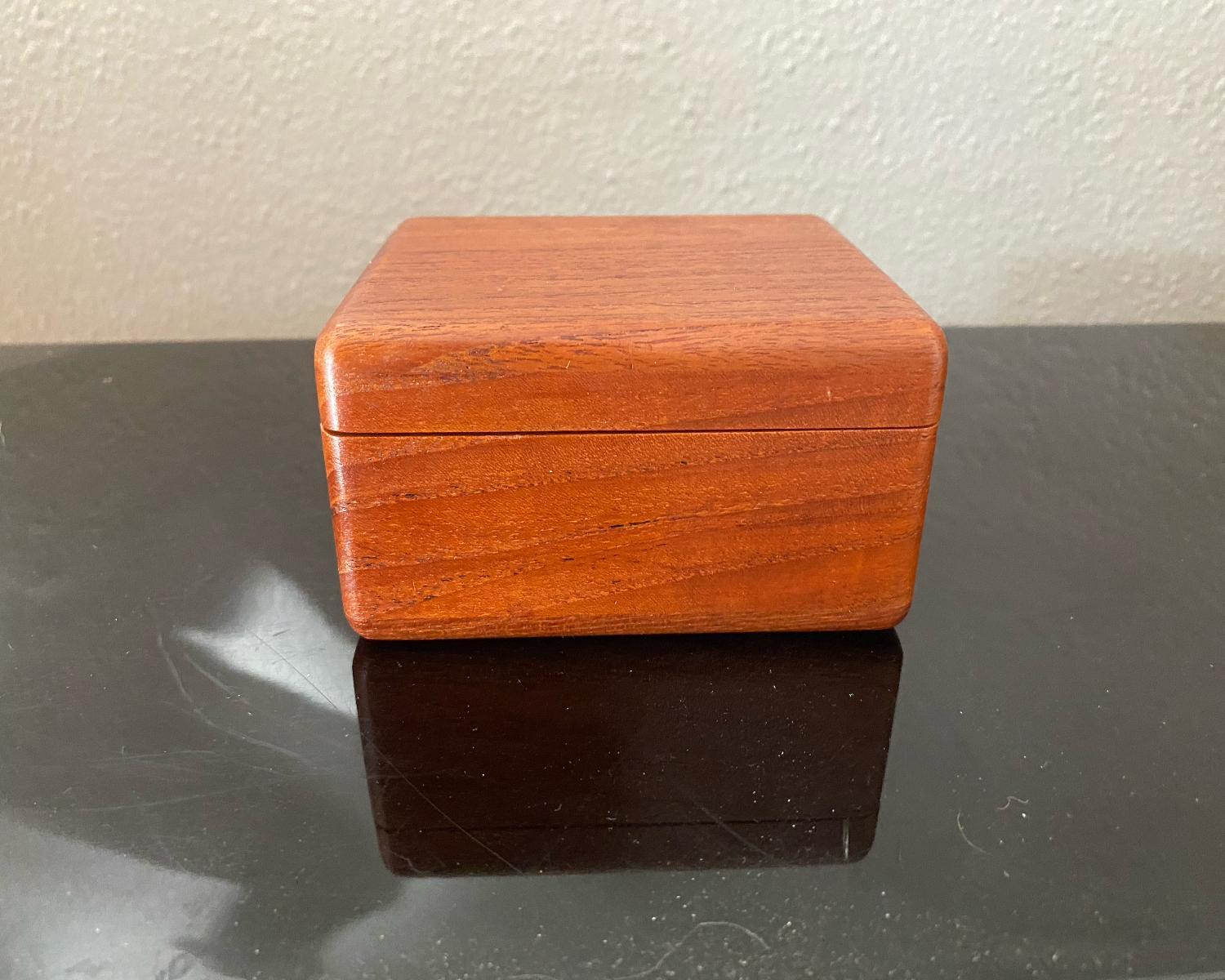 Mid-Century Modern Danish Teak Box by Wiggers