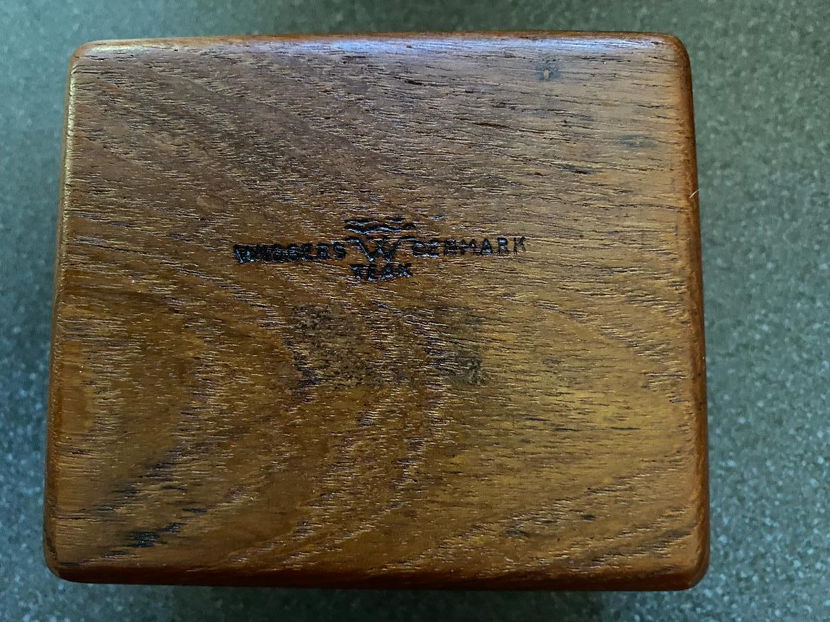 Mid-20th Century Danish Teak Box by Wiggers
