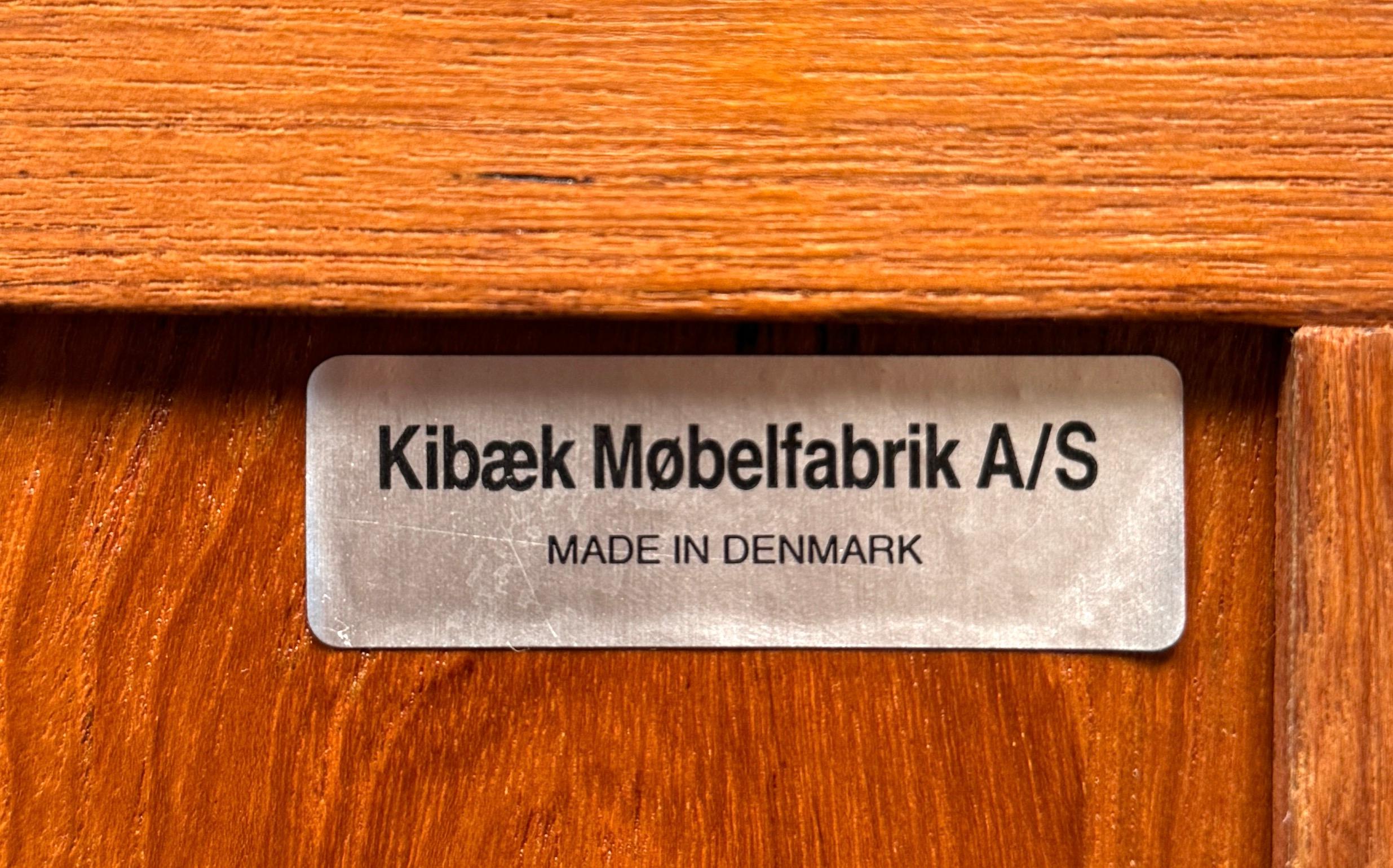 Buffet in teak danese di Kibaek Mobelfabrik in vendita 11