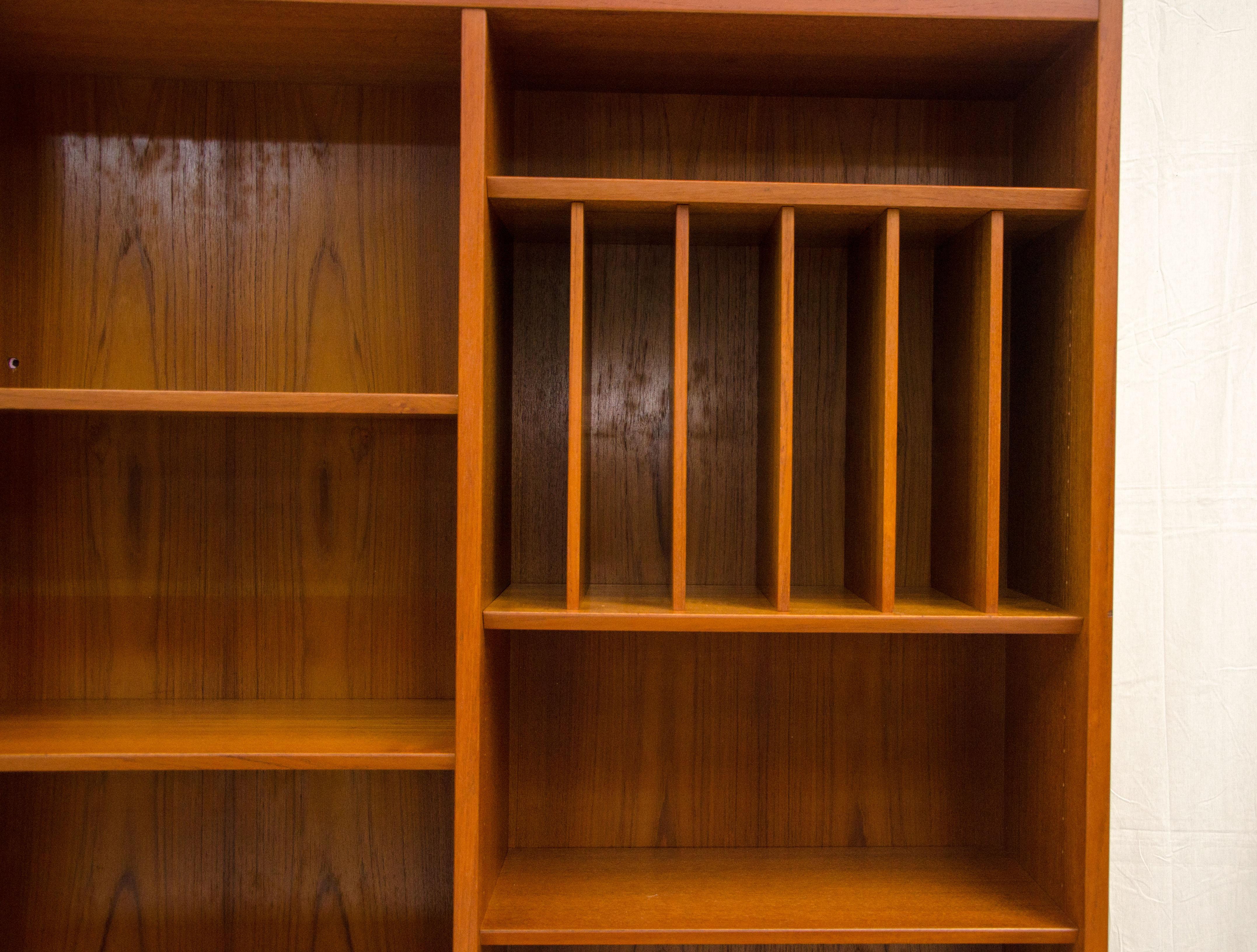 Danish Teak Cabinet and Bookcase Poul Hundevad 6