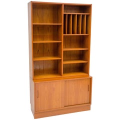 Danish Teak Cabinet and Bookcase Poul Hundevad