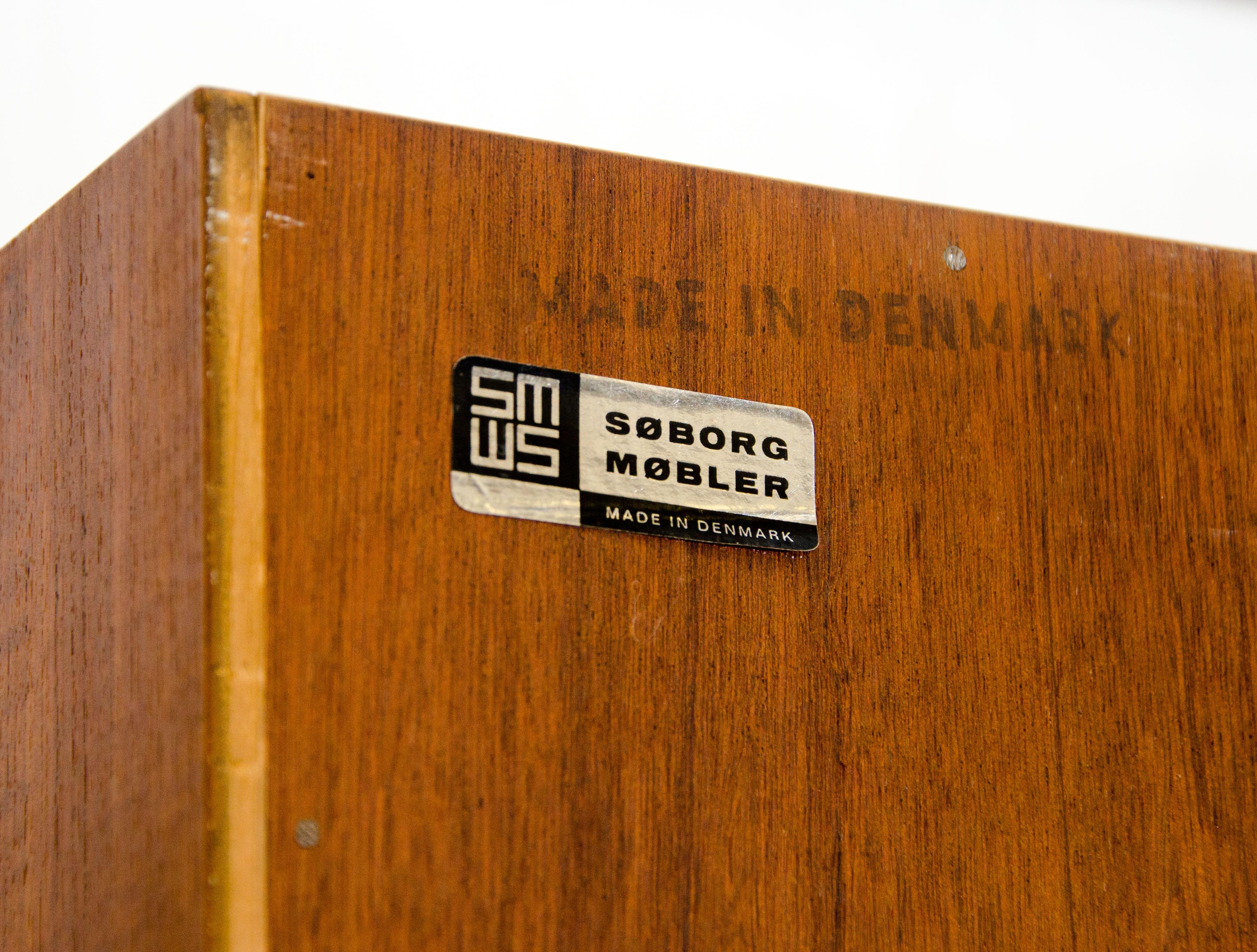 Danish Teak Cabinet Bookcase, Børge Mogensen 10