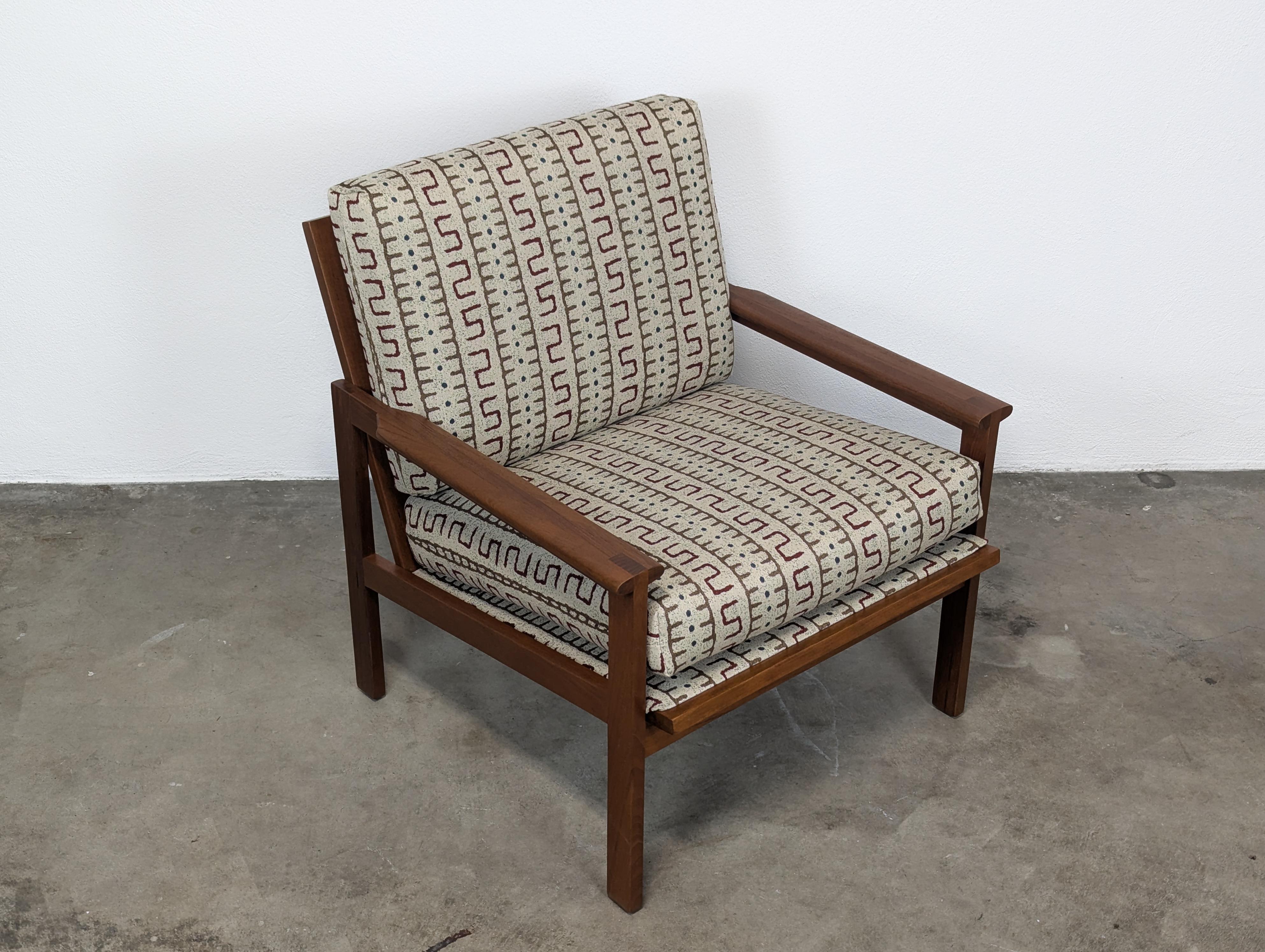 Butaca danesa Capella de teca, Illum Wikkelsø para Niels Eilersen, c. 1960 en venta 4