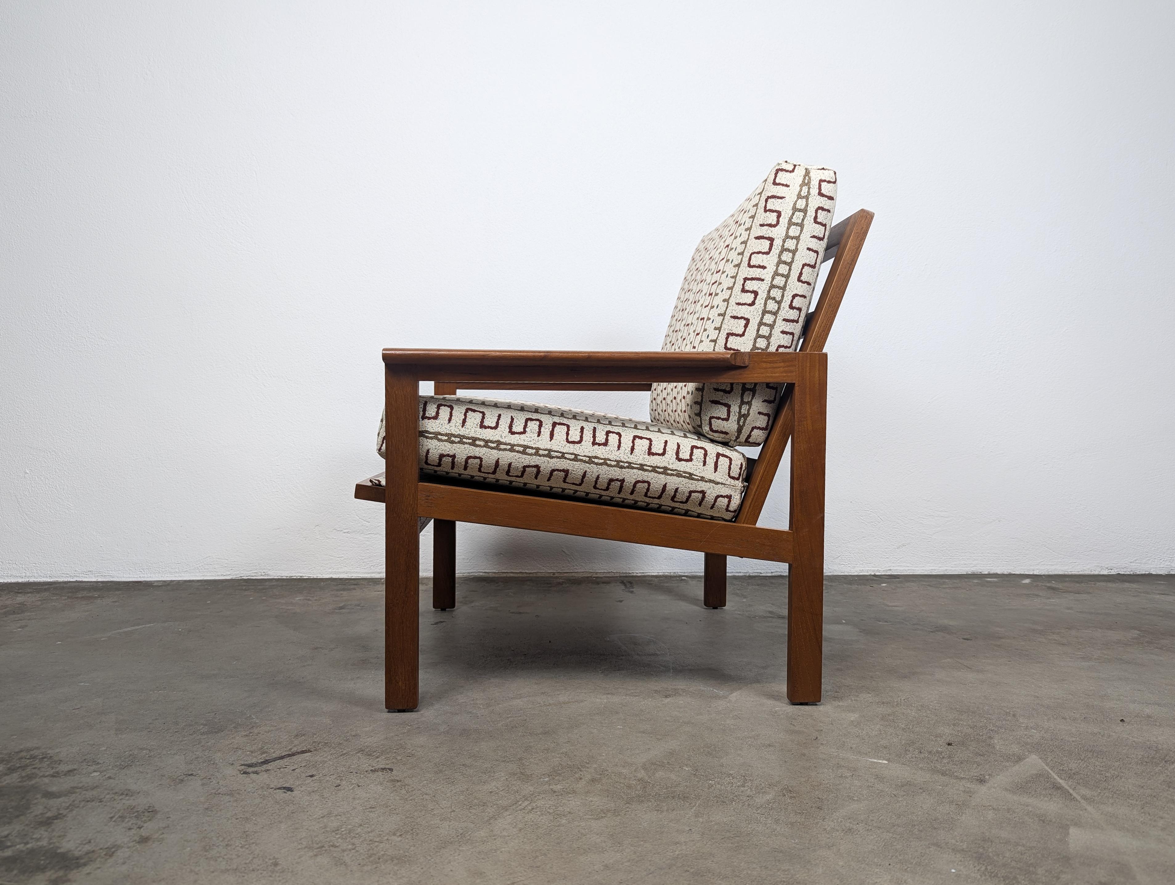Butaca danesa Capella de teca, Illum Wikkelsø para Niels Eilersen, c. 1960 Danés en venta