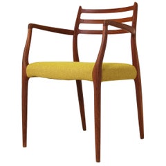 Danish Teak Chair by Niels Moller Model 62