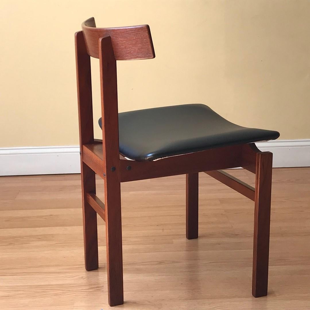 Mid-Century Modern Danish Teak Chair Model #193 by Inger Klingenberg for France & Søn For Sale