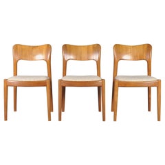 Danish Teak Chairs by Niels Koefoed for Hornslet Møbelfabrik, 1960s