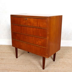 Danish Teak Chest of Drawers, 1970s