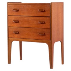 Cassettiera danese in teak di Poul Volther - Metà del secolo scorso - Moderno