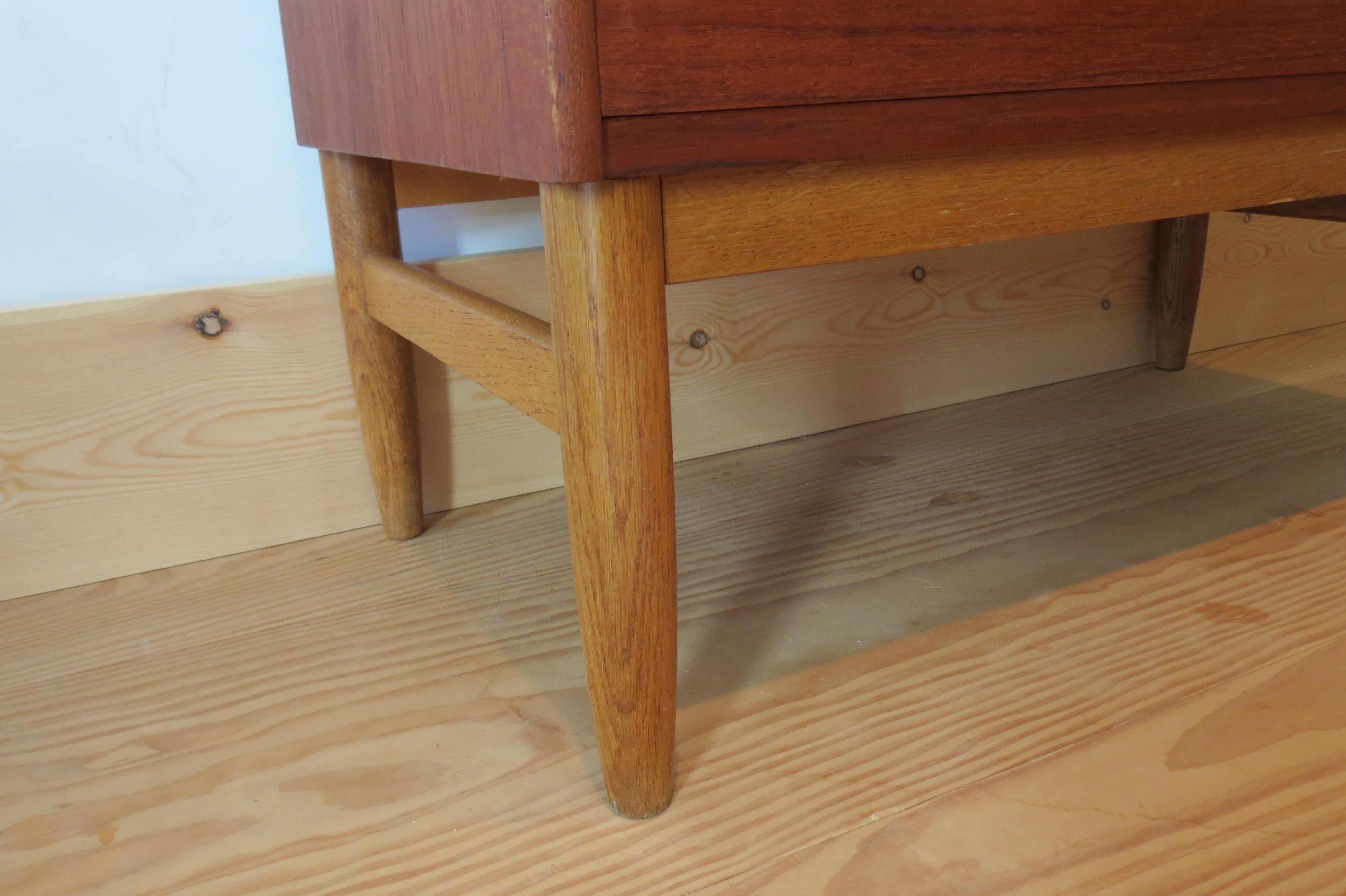 Danish Teak Chest of Drawers by Poul Volther for Munch Slageise, Denmark, 1960s 1