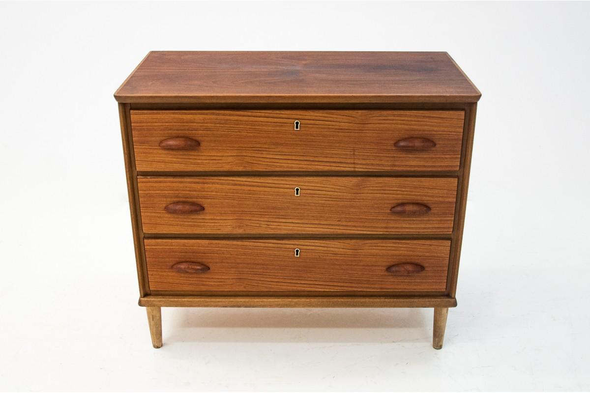Danish Teak Chest of Drawers For Sale 2