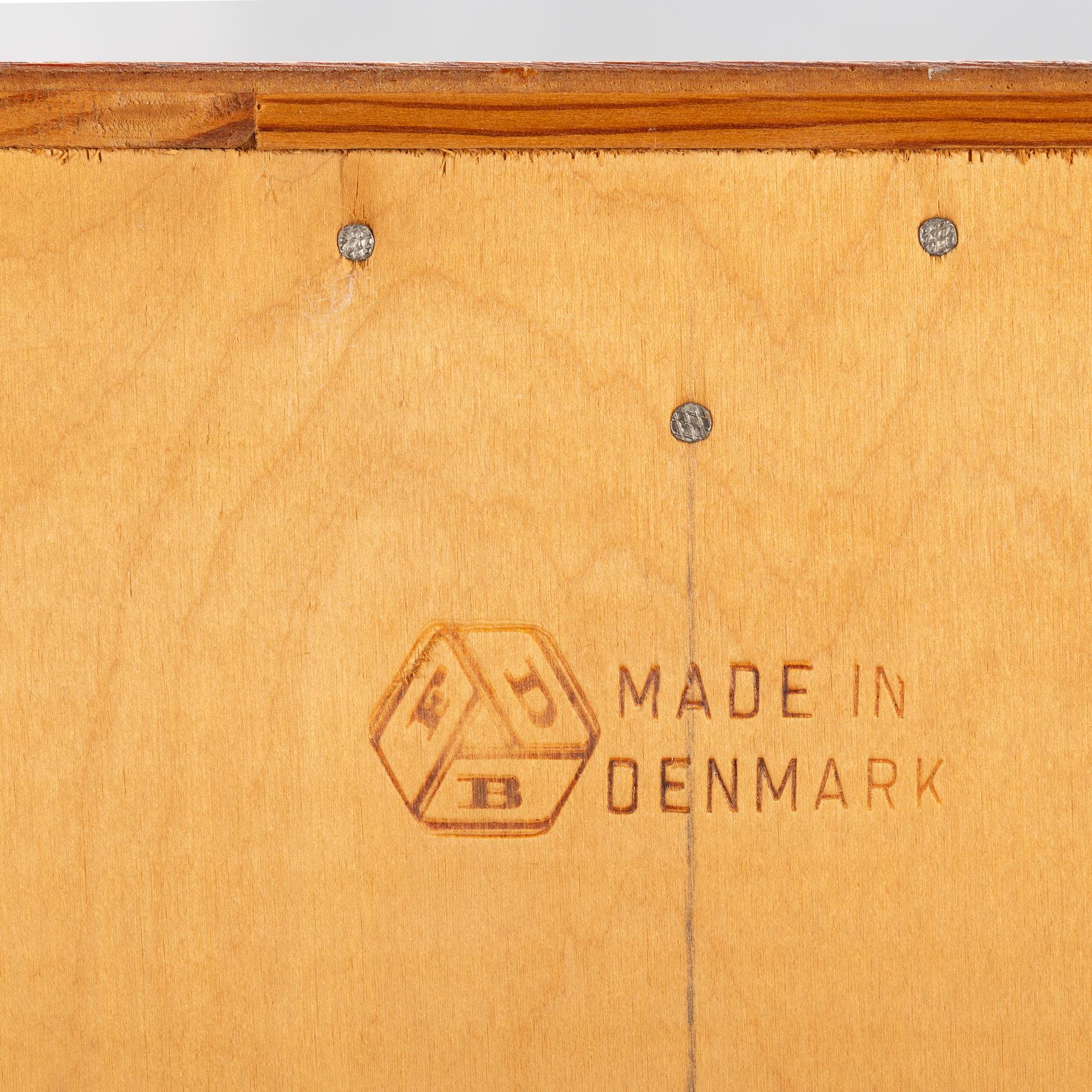 Danish Teak Chest of Drawers No. 234 by Børge Mogensen for FDB Mobler, 1960s 8