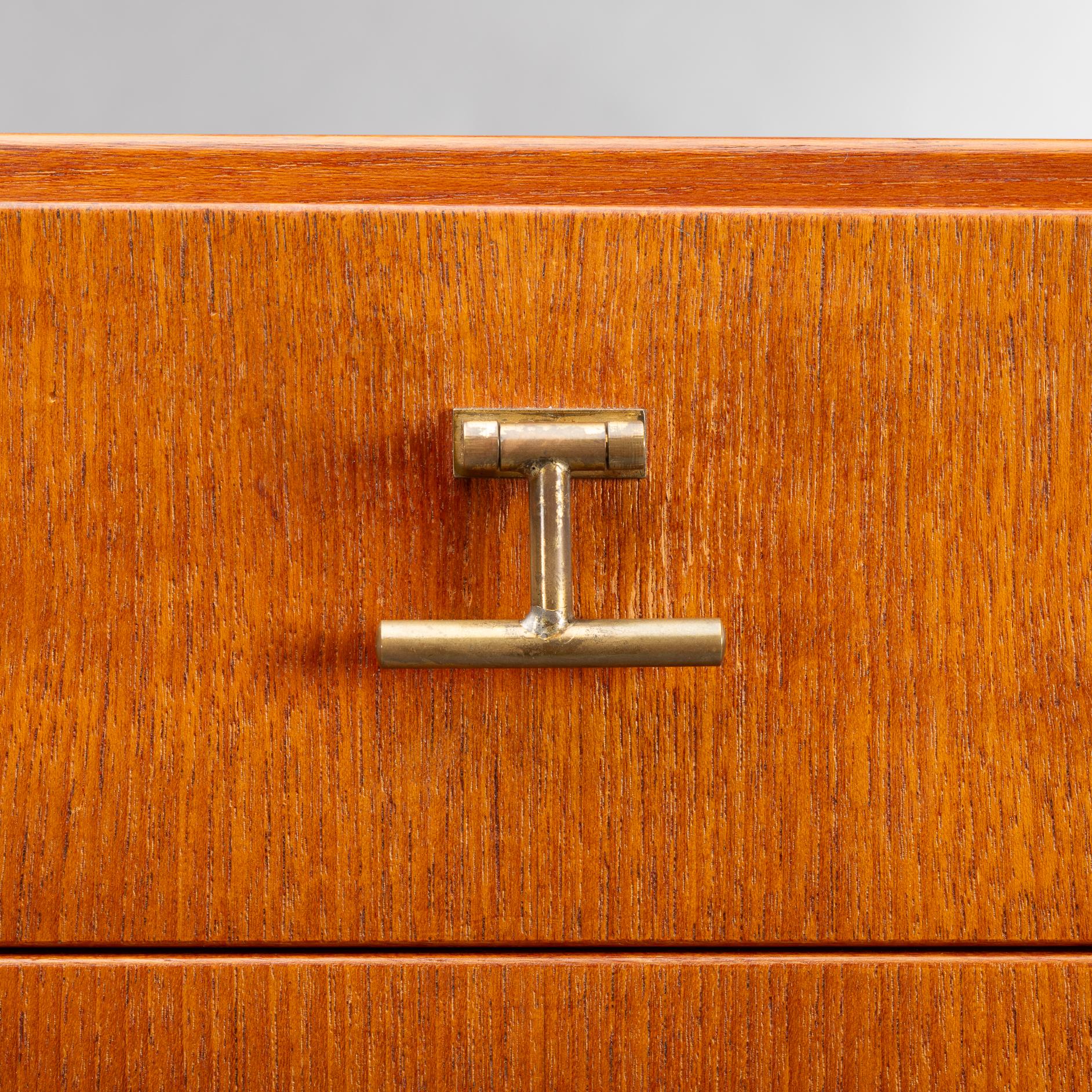 Danish Teak Chest of Drawers No. 234 by Børge Mogensen for FDB Mobler, 1960s 1