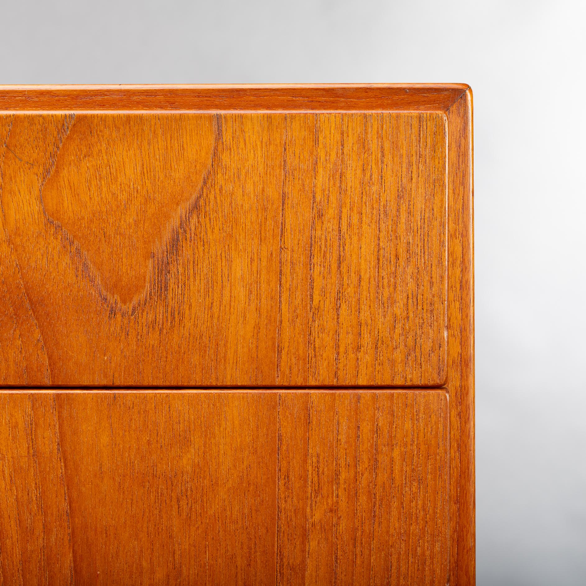 Danish Teak Chest of Drawers No. 234 by Børge Mogensen for FDB Mobler, 1960s 2