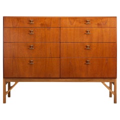 Danish Teak Chest of Drawers No. 234 by Børge Mogensen for FDB Mobler, 1960s