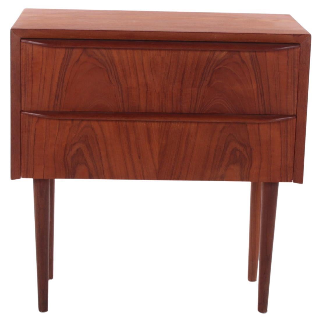 Danish Teak Chest of Drawers Vintage 1960's Retro