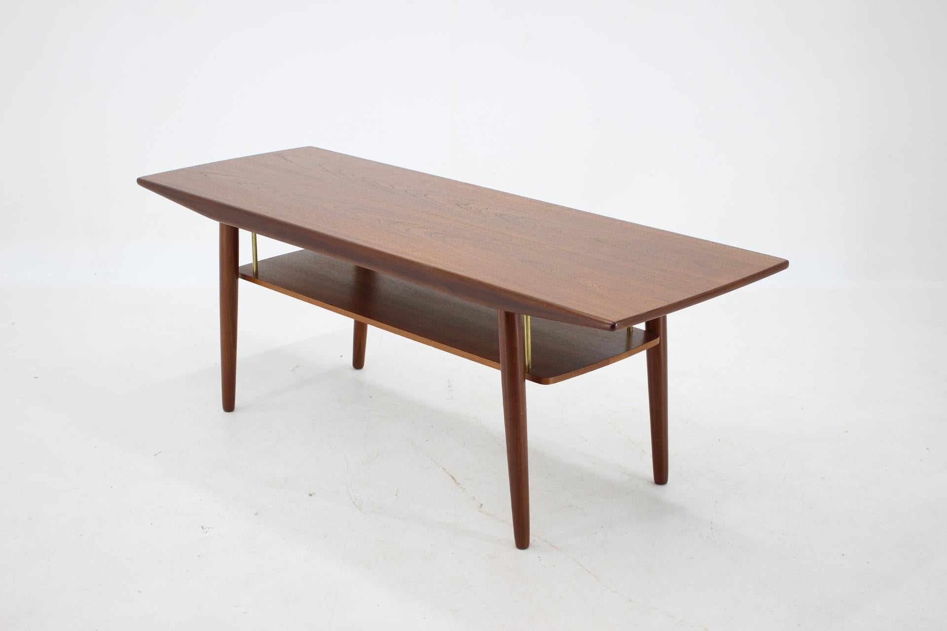 Danish Teak Coffee Table, 1960s 1