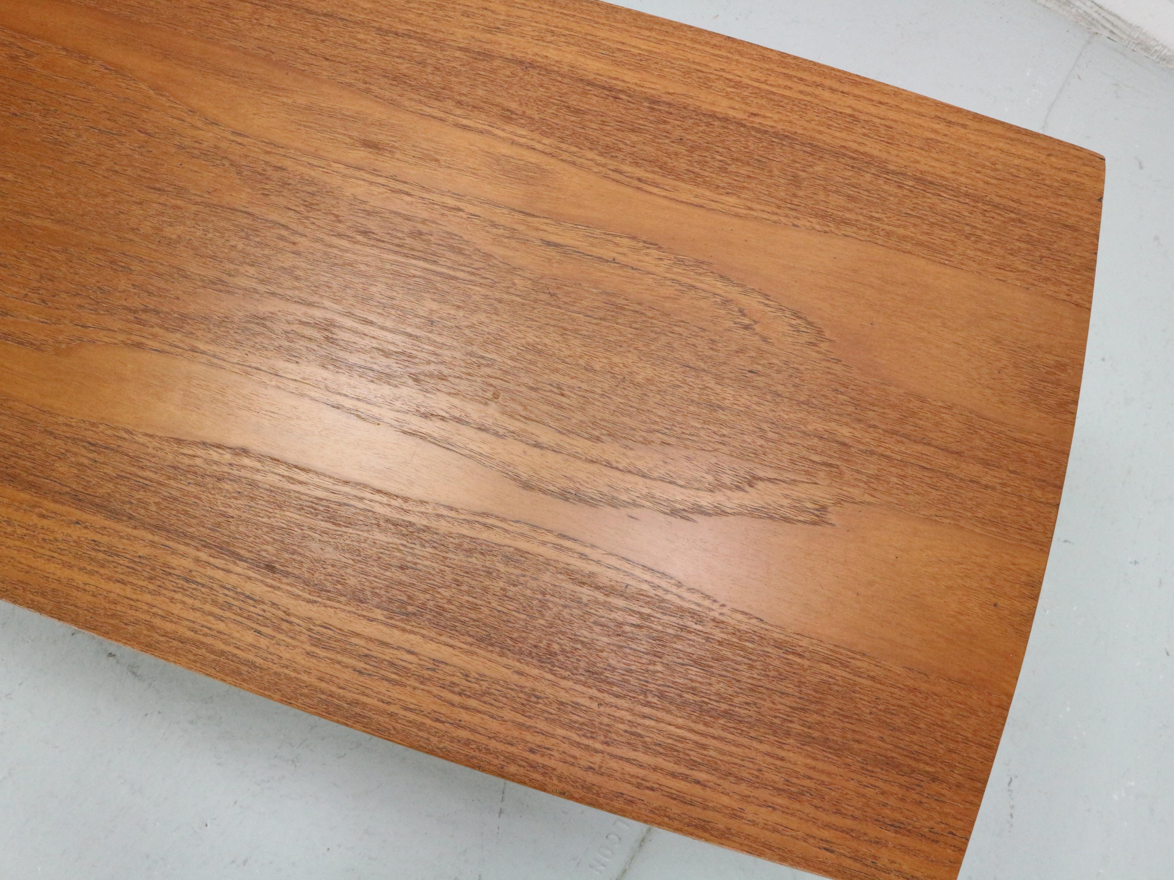 20th Century Danish teak coffee table attributed to Grete Jalk, 1960's For Sale
