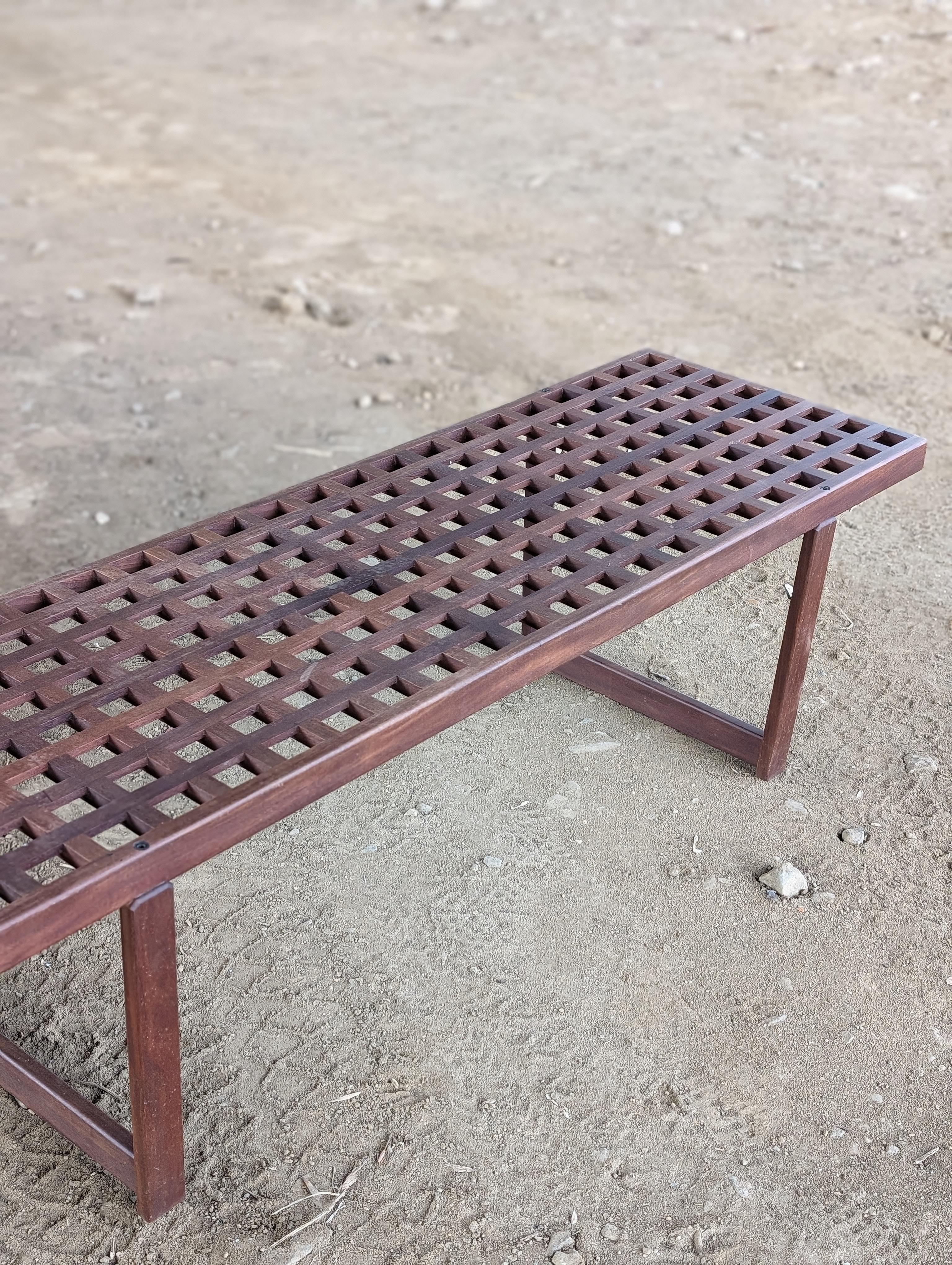 Danish Teak Coffee Table / Bench By Peter Løvig Nielsen 4