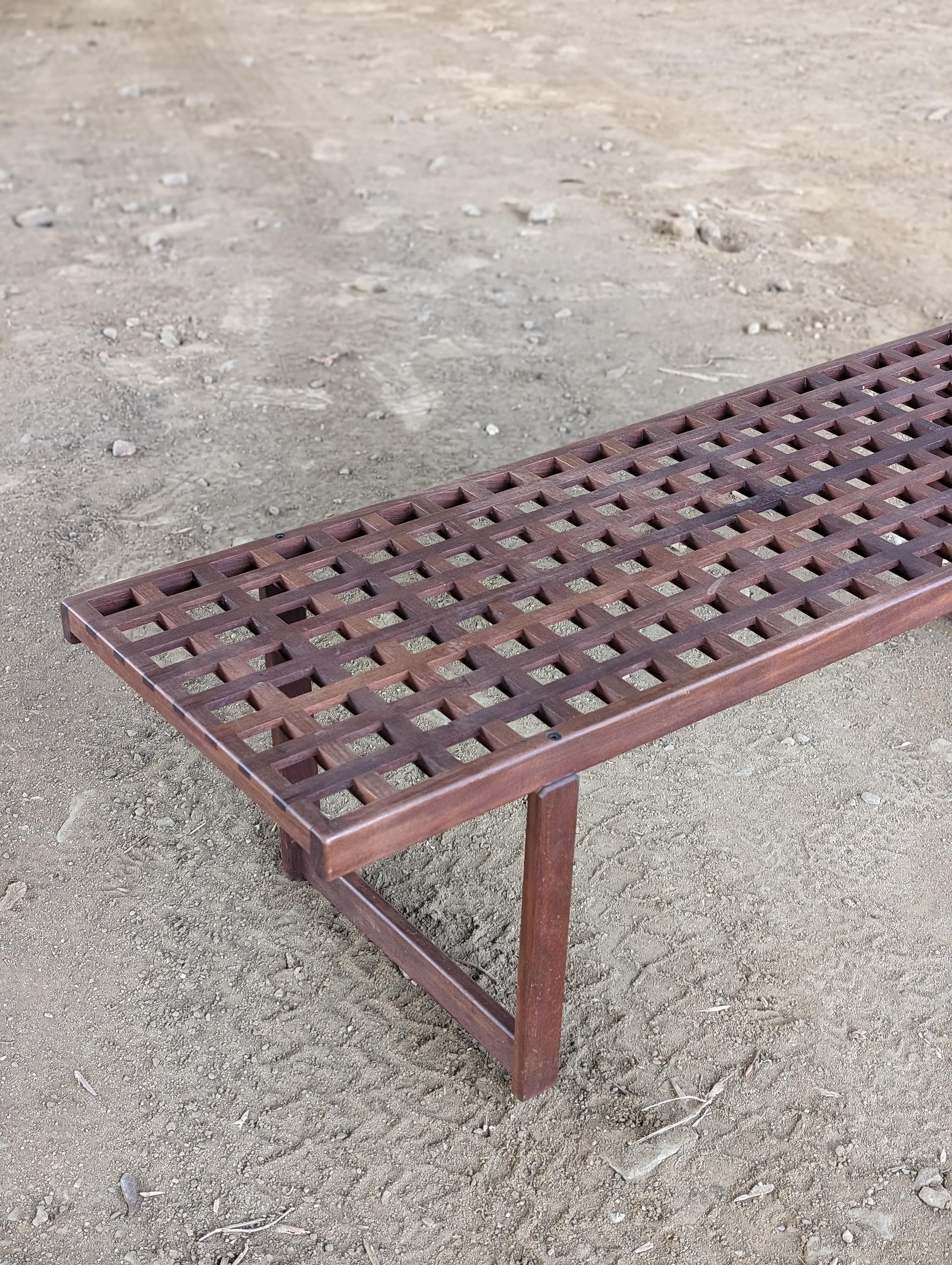 Danish Teak Coffee Table / Bench By Peter Løvig Nielsen 2