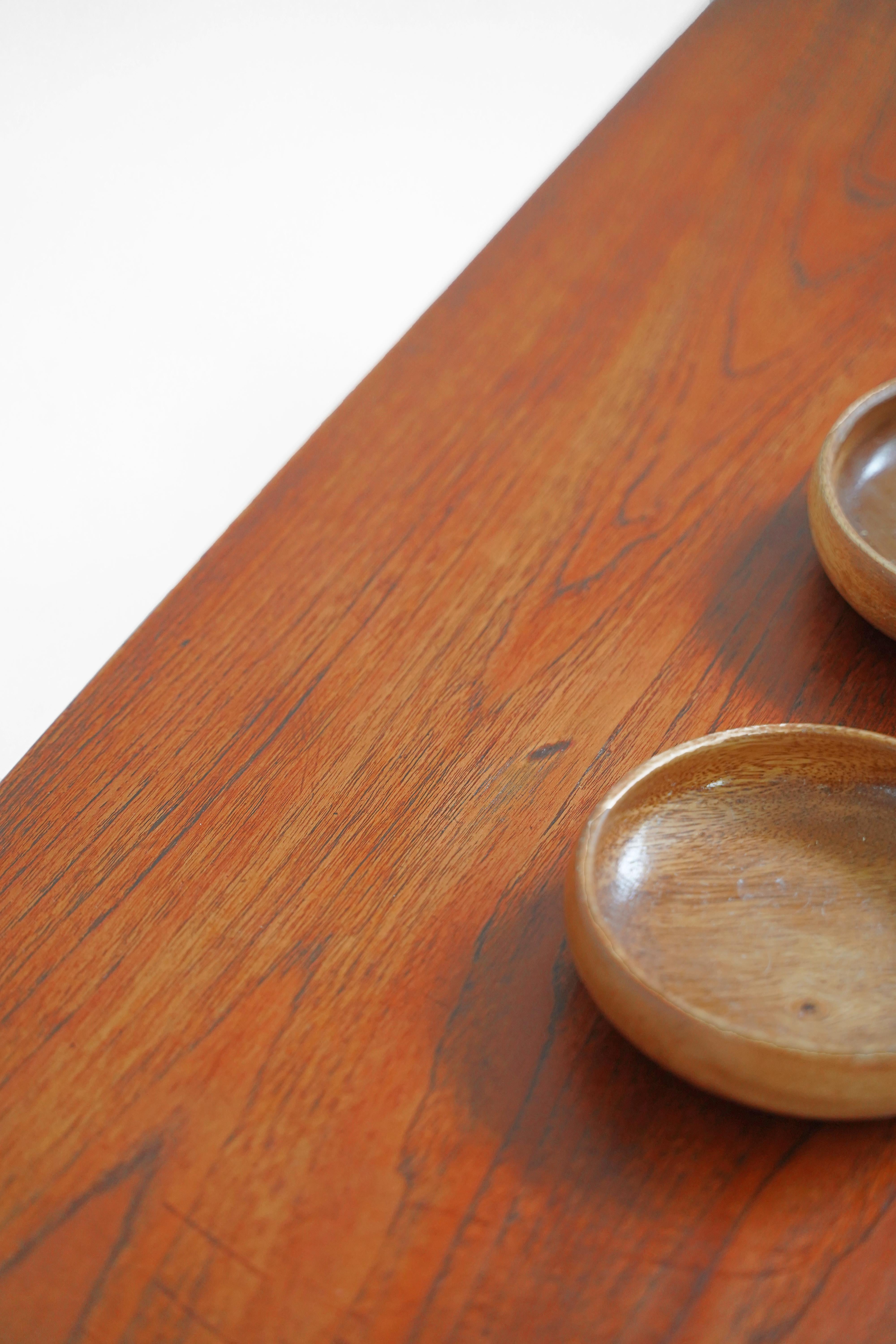 Danish Teak Coffee Table by Arne Hovmand-Olsen for Mogens Kold Møbelfabrik In Fair Condition In TORONTO, CA