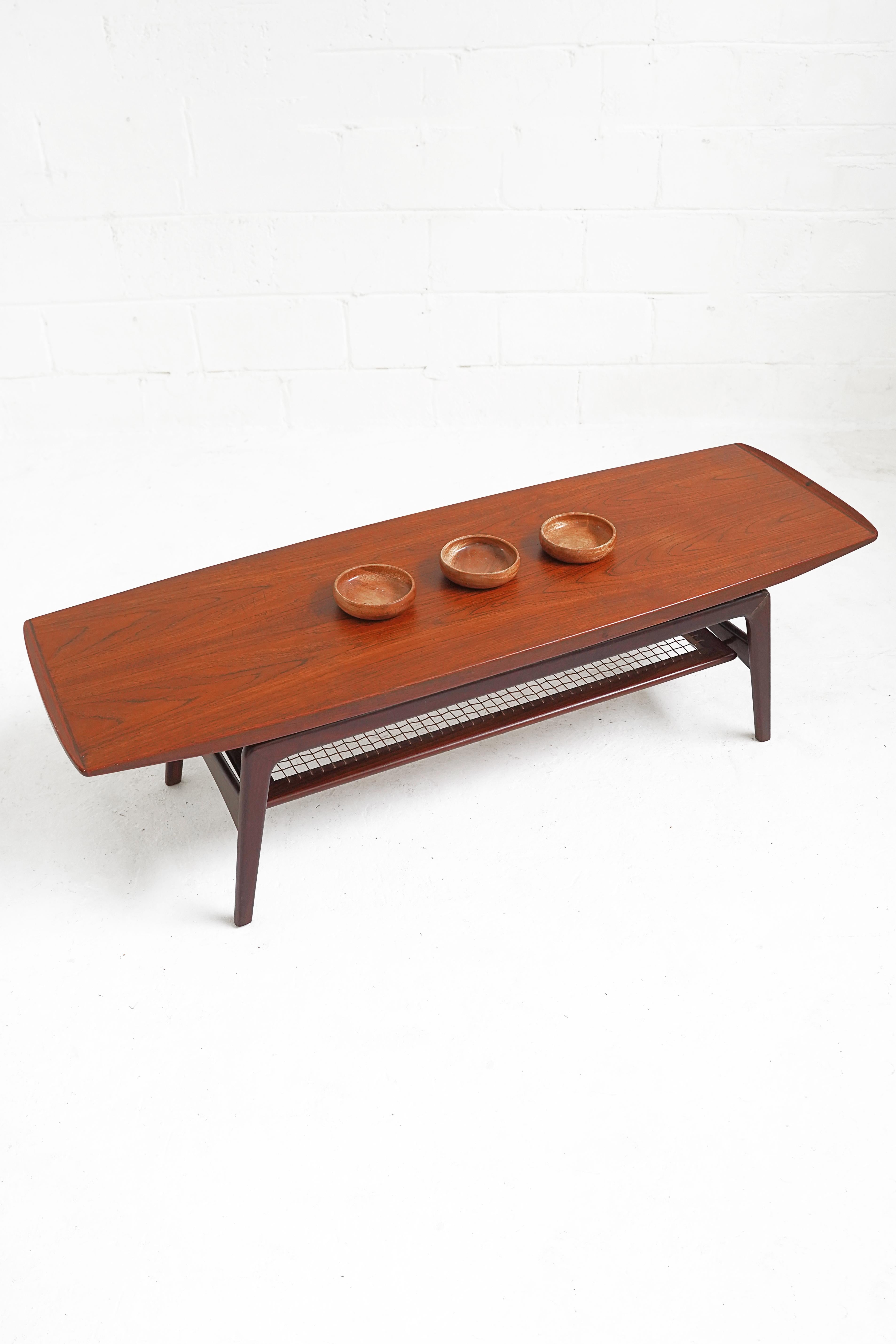 Danish Teak Coffee Table by Arne Hovmand-Olsen for Mogens Kold Møbelfabrik 2